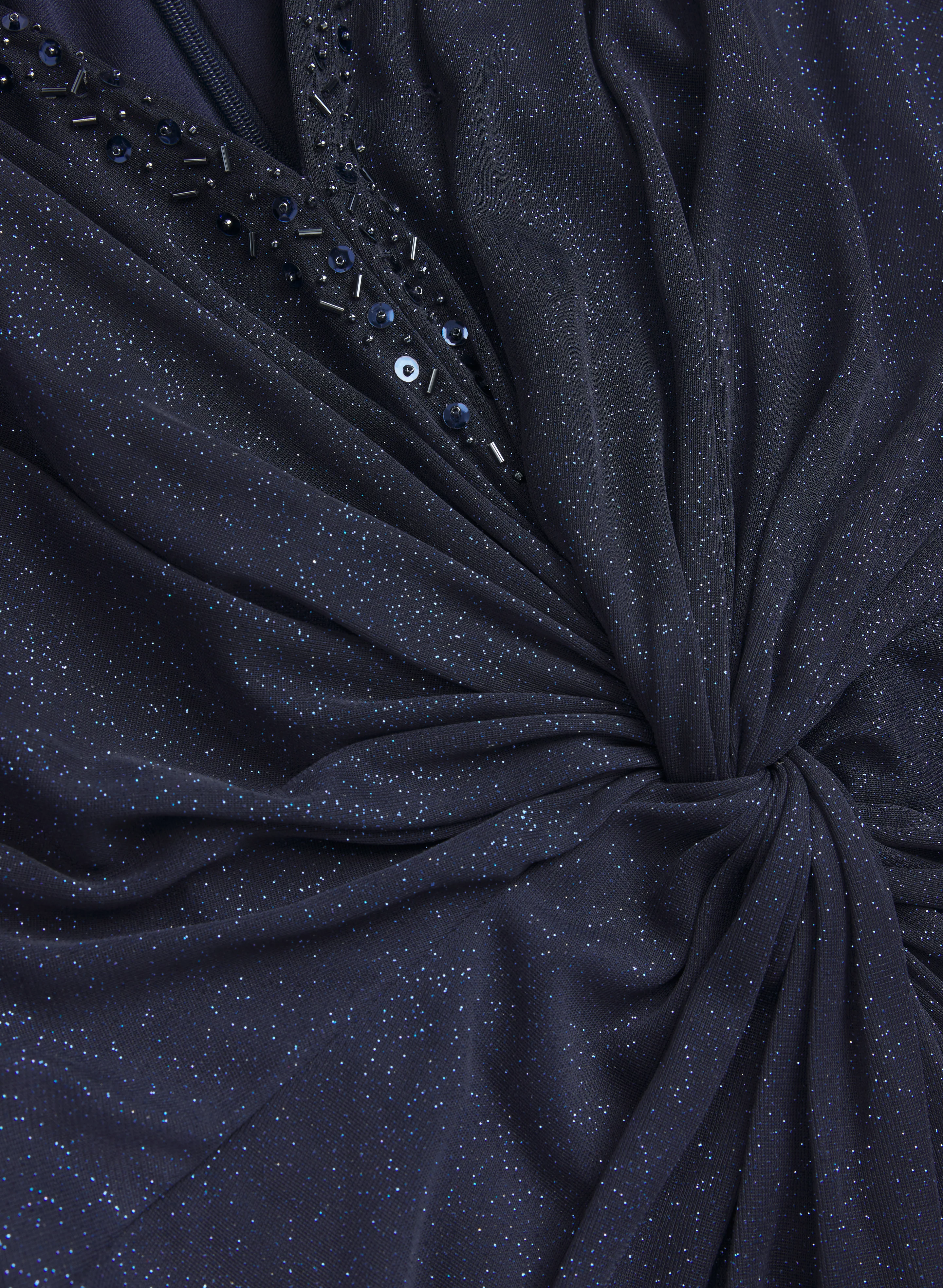 Glitter Mesh Dress - Image 6