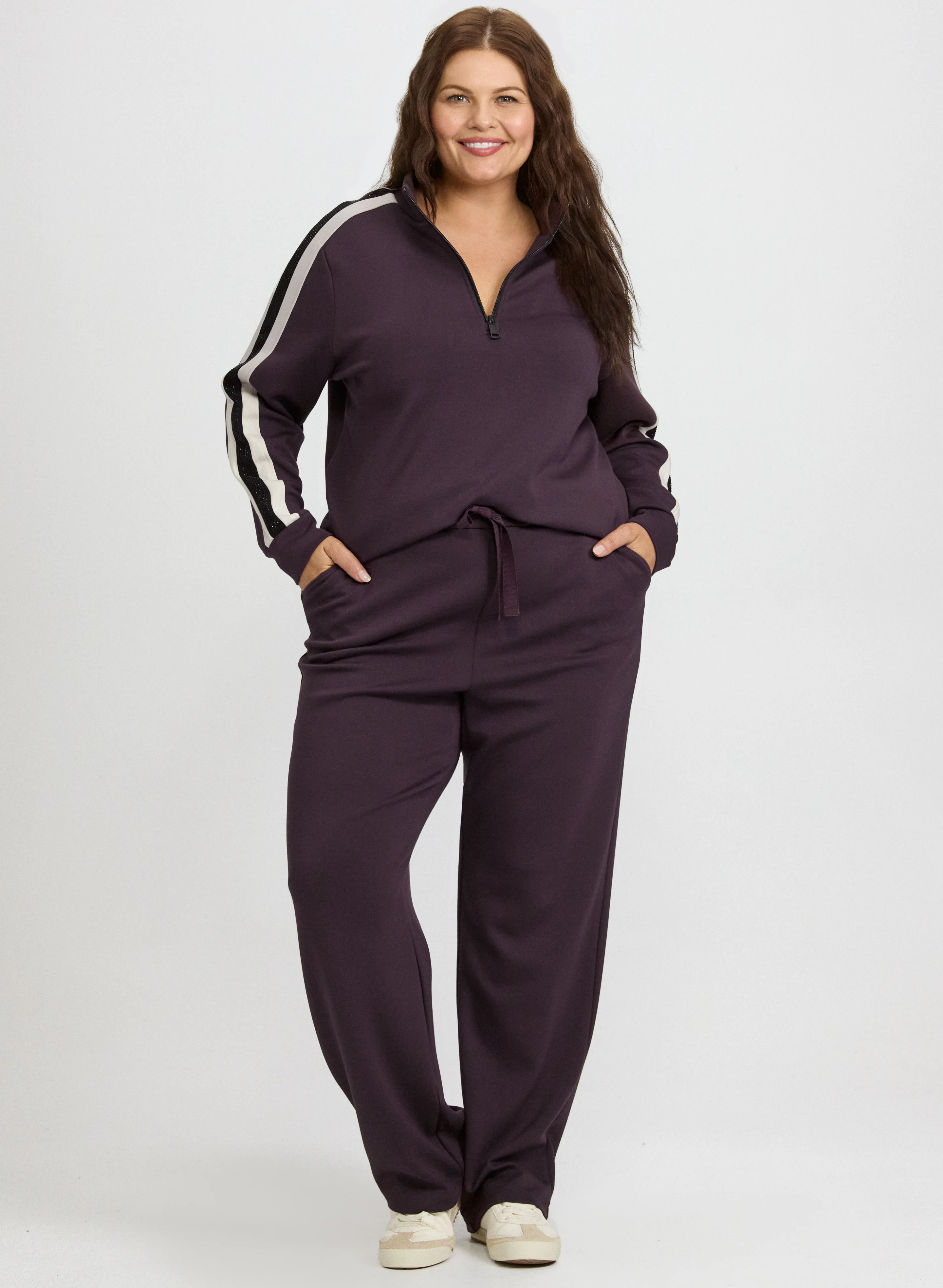 Half-Zip Scuba Top - Image 3