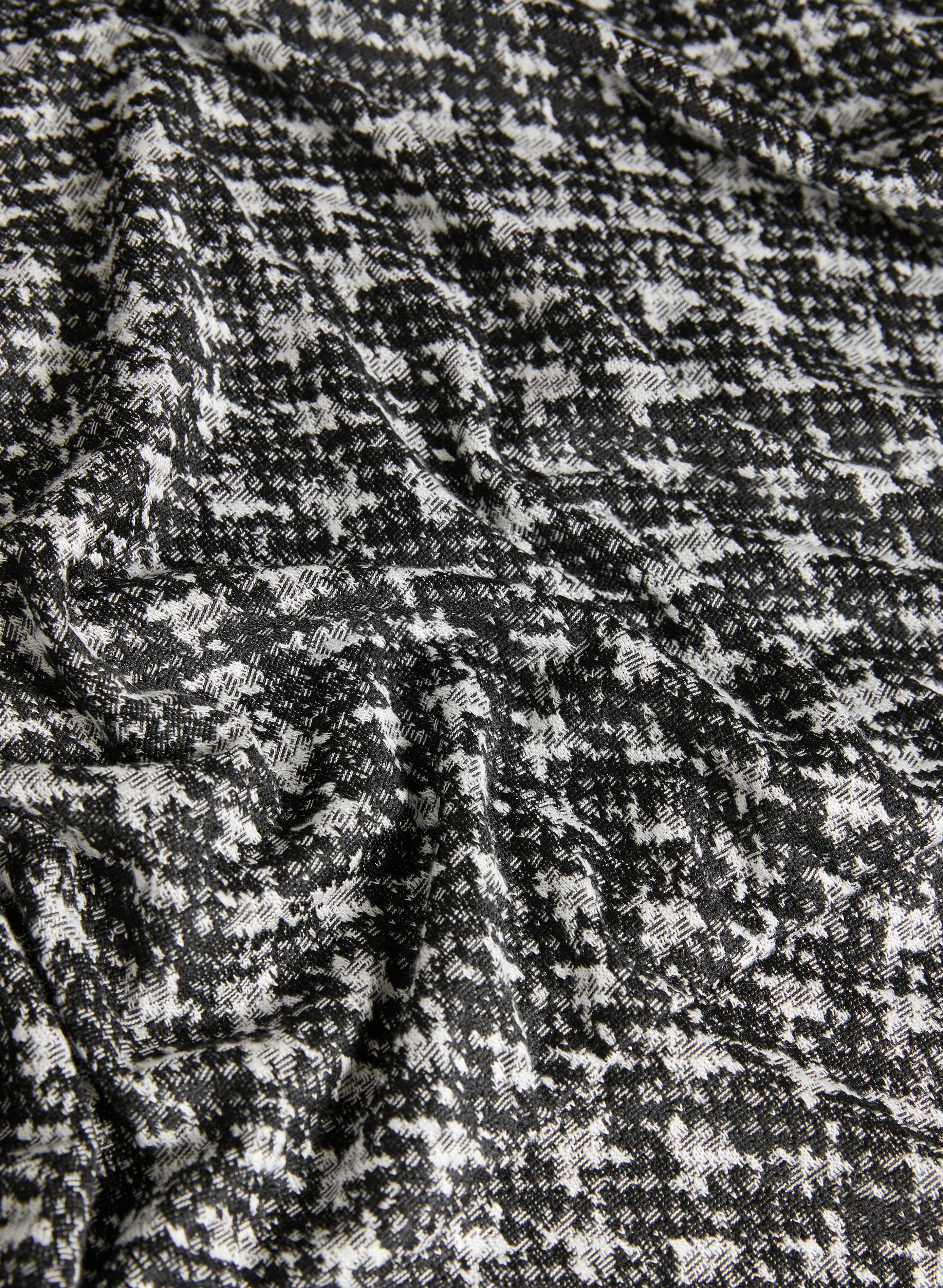 Houndstooth Jacquard Knit Top - Image 7