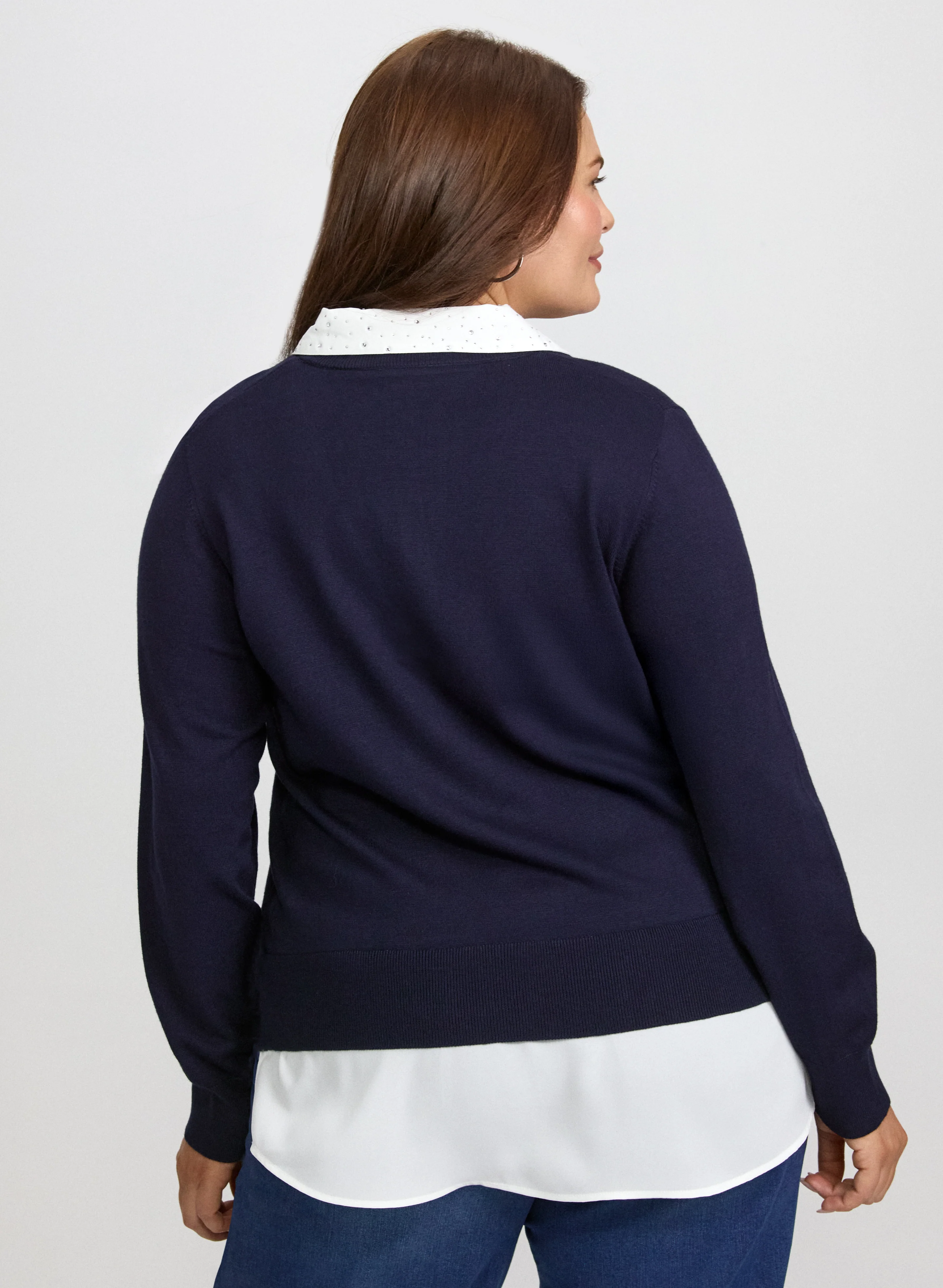 Illusion Layered Blouse - Image 4
