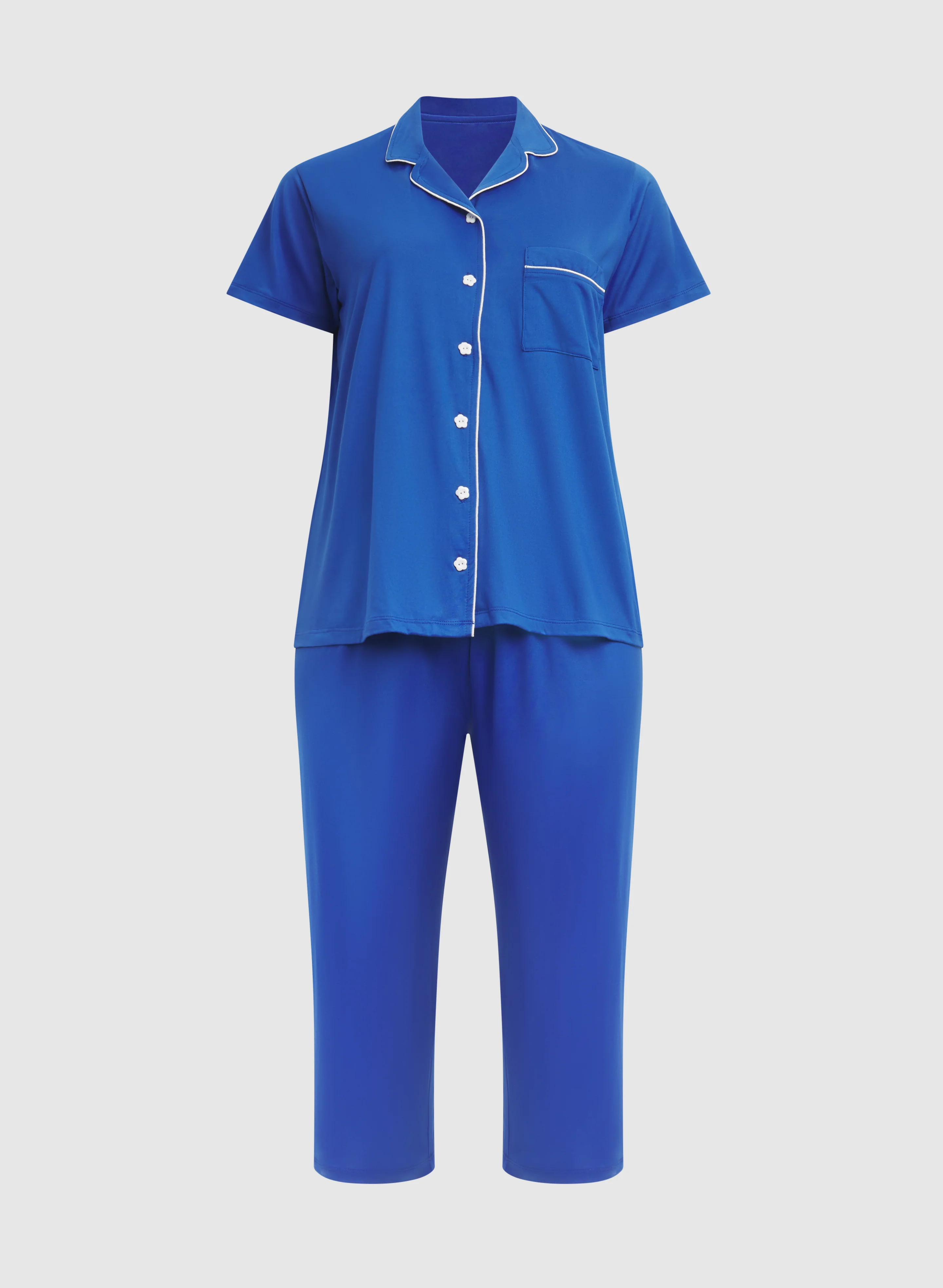 Jersey Top & Capri Pyjama Set - Image 6