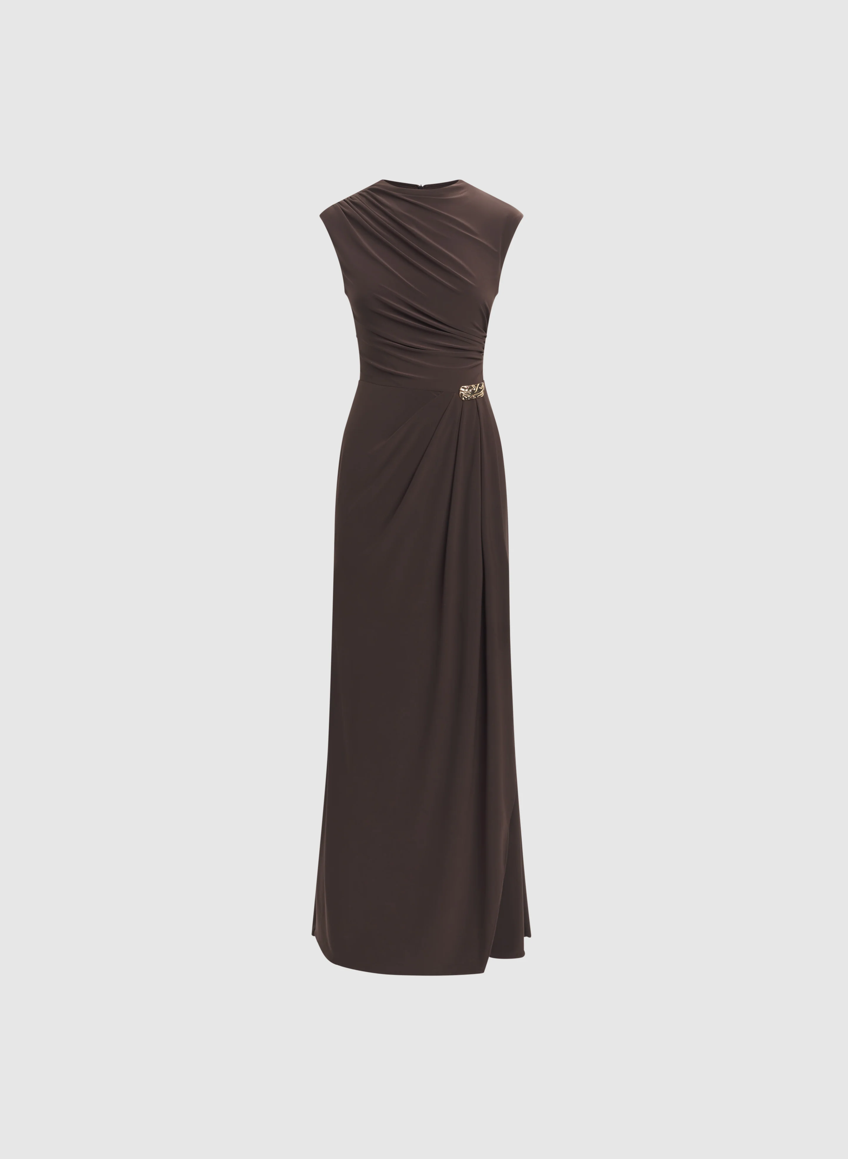 Jewel Embellished Jersey Dress - Image 6