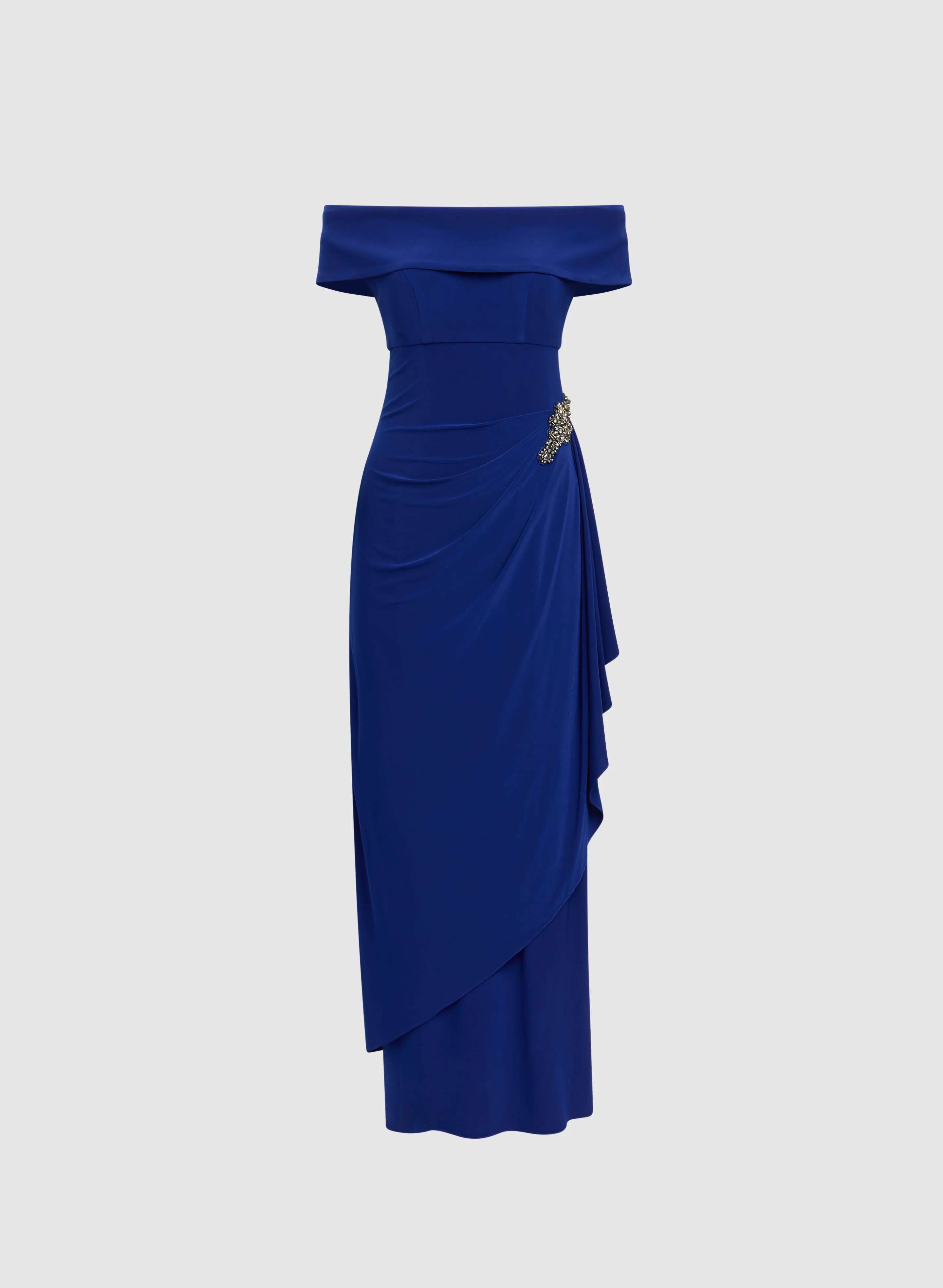 Jeweled Detail Off-Shoulder Dress - Image 6