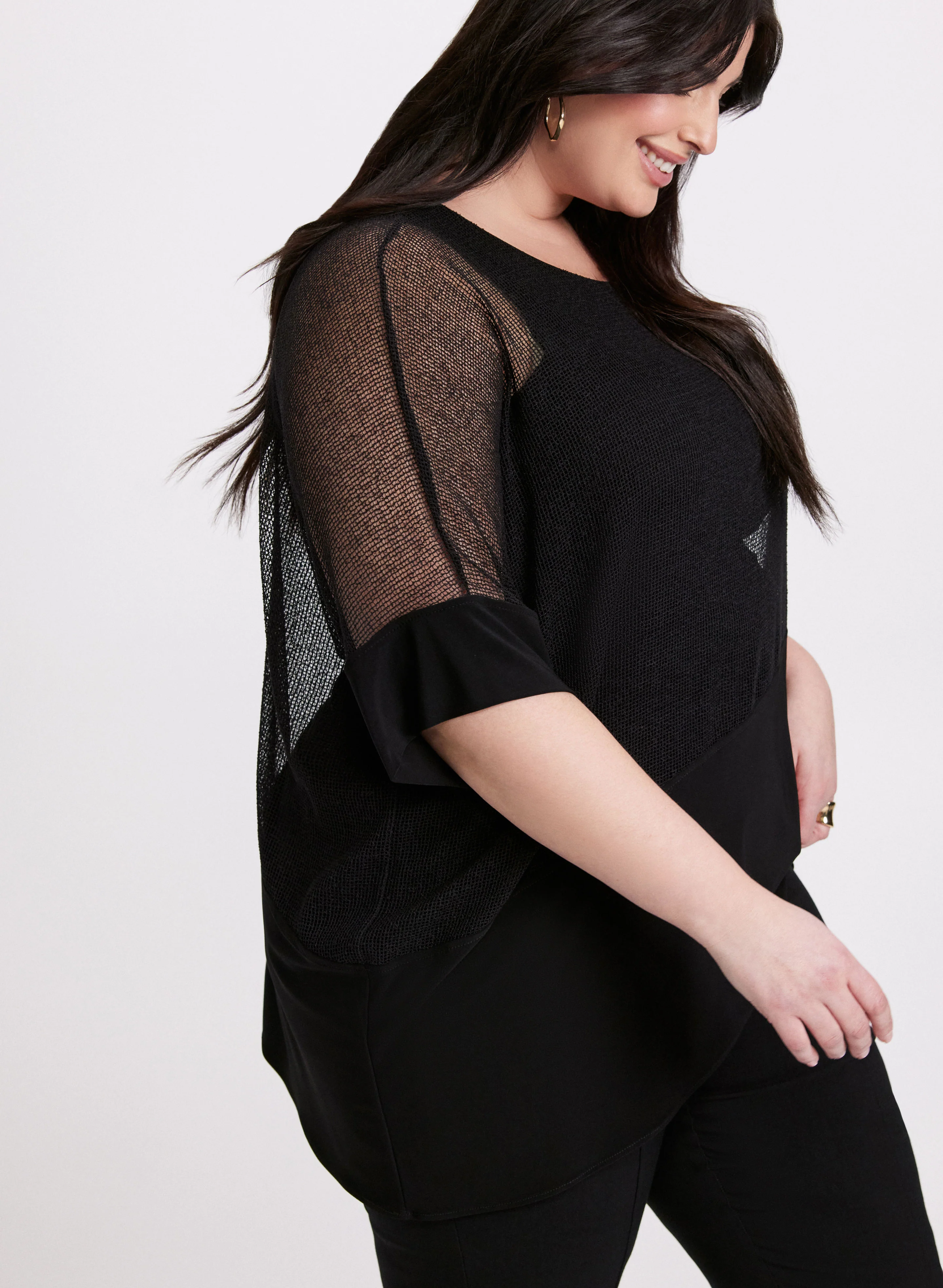 Joseph Ribkoff - Crochet Top - Image 2