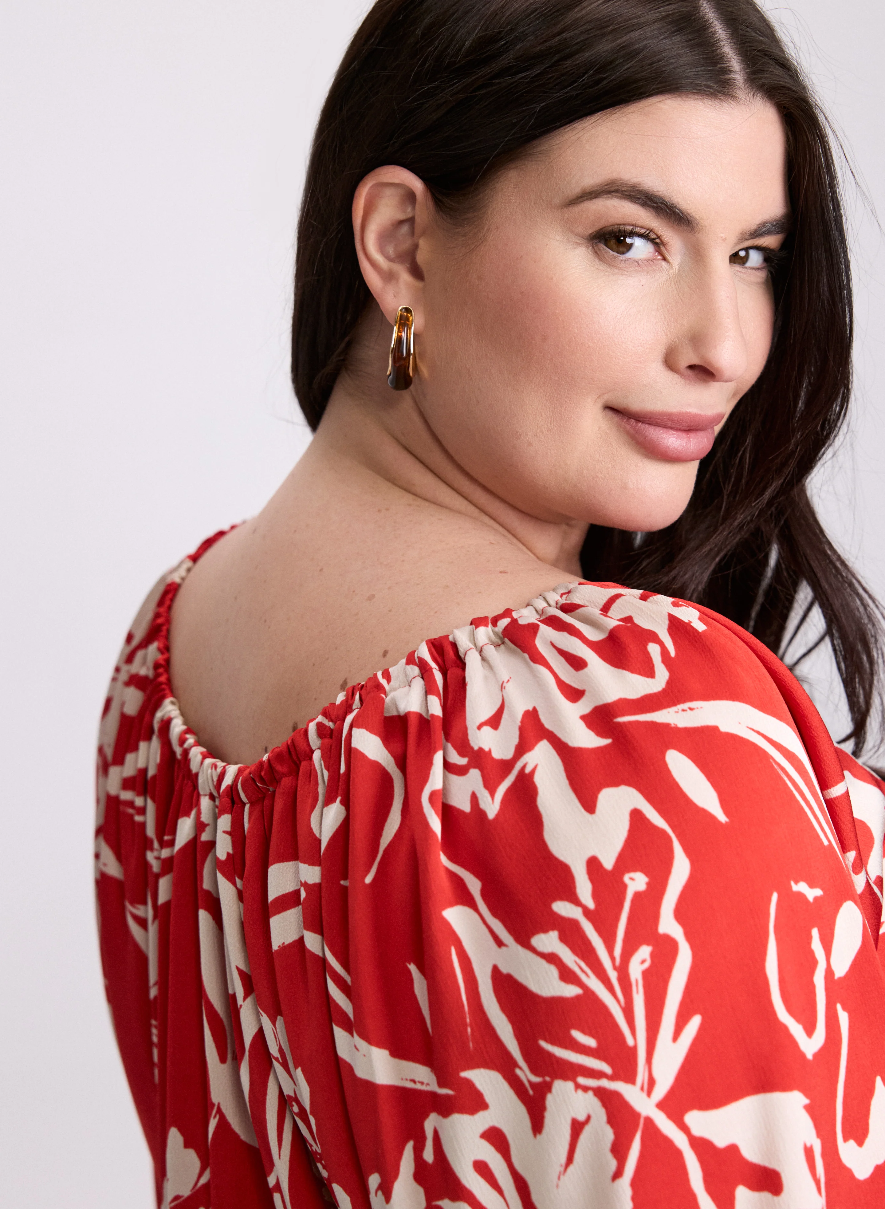 Joseph Ribkoff - Floral Print Blouse - Image 2