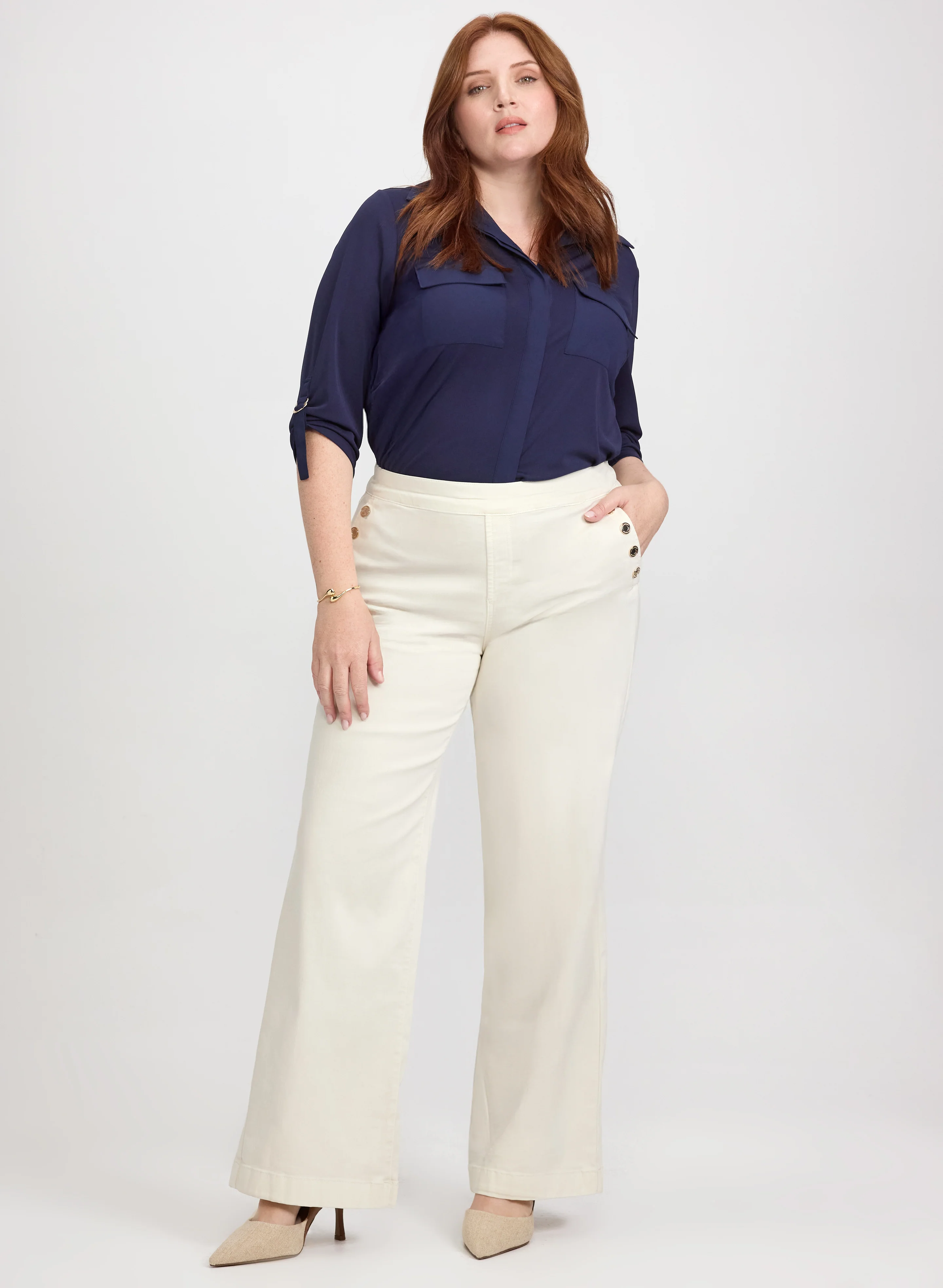 Joseph Ribkoff - Pull-On Jeans - Image 3