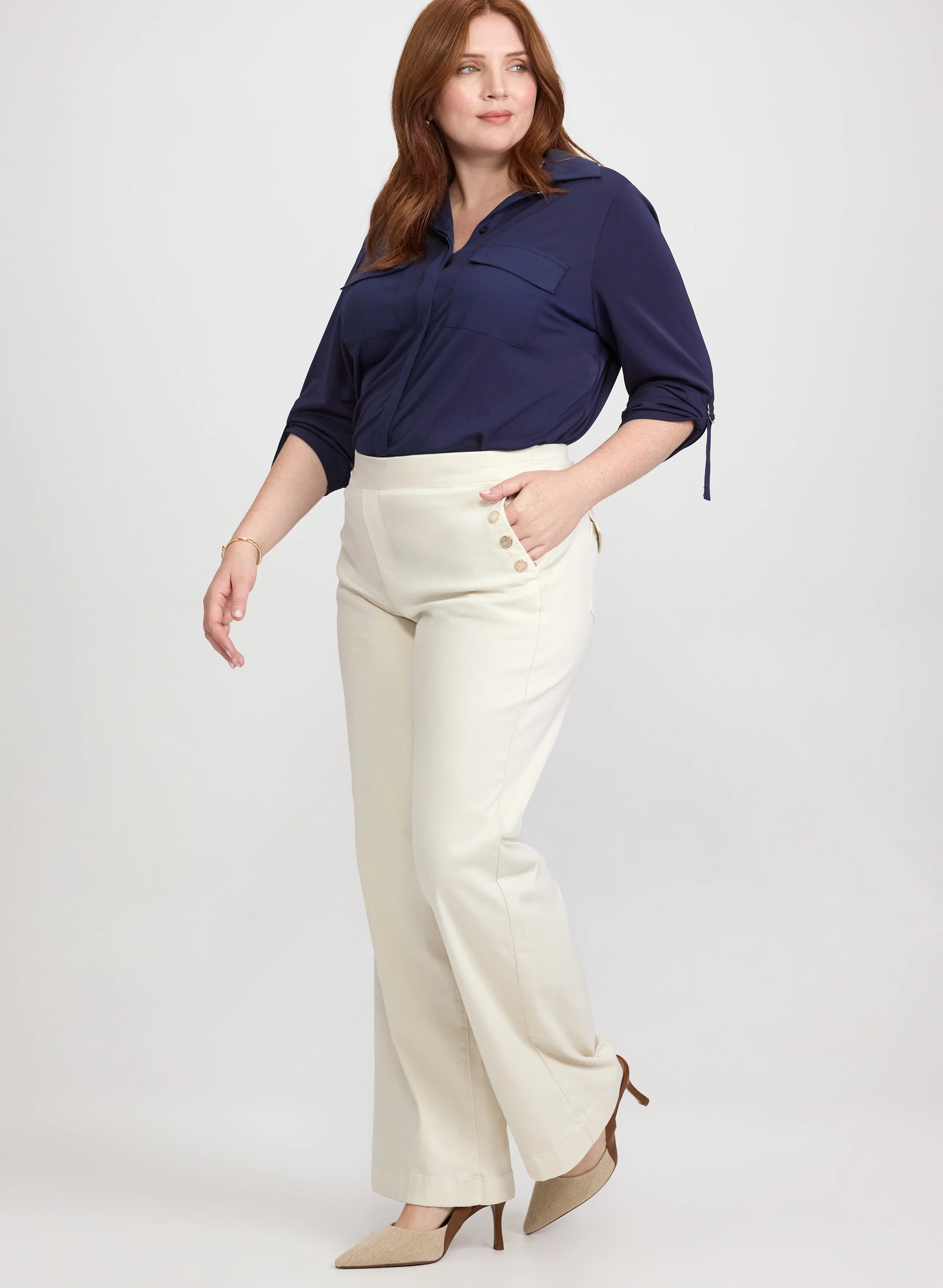 Joseph Ribkoff - Pull-On Jeans - Image 5