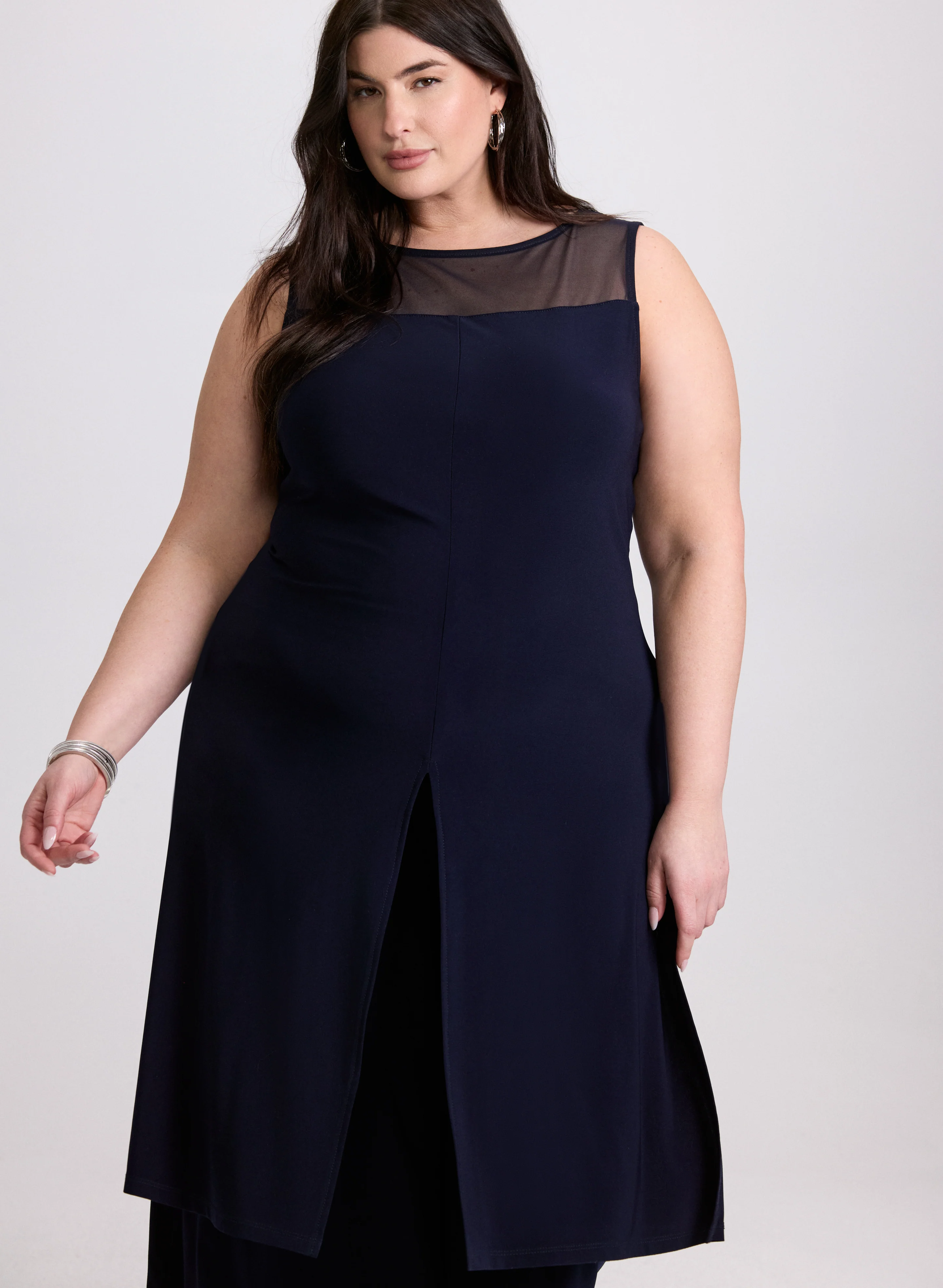 Joseph Ribkoff - Sleeveless Solid Tunic