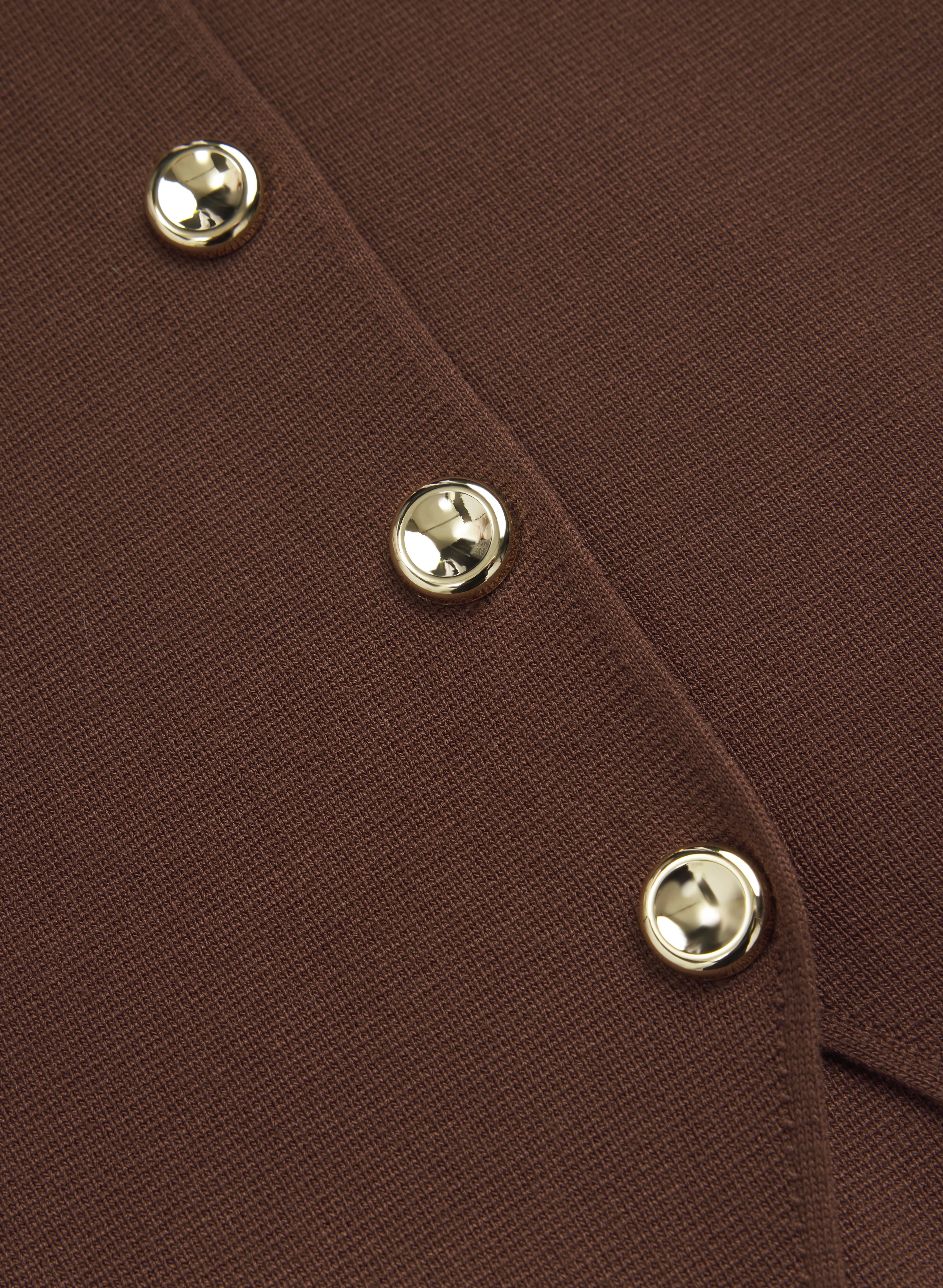 Knit Button-Down Vest - Image 7