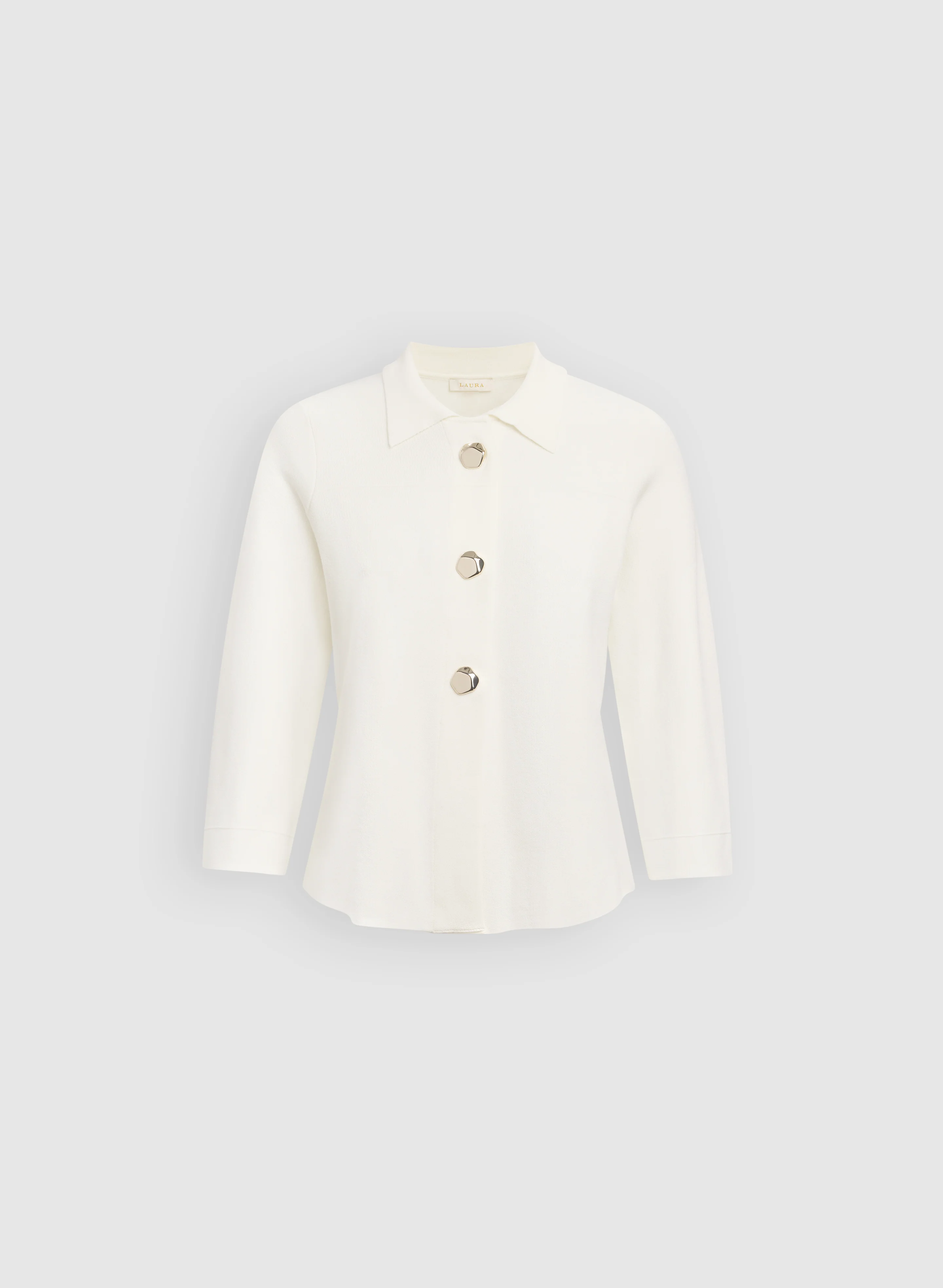 Knit Half-Button Sweater - Image 6