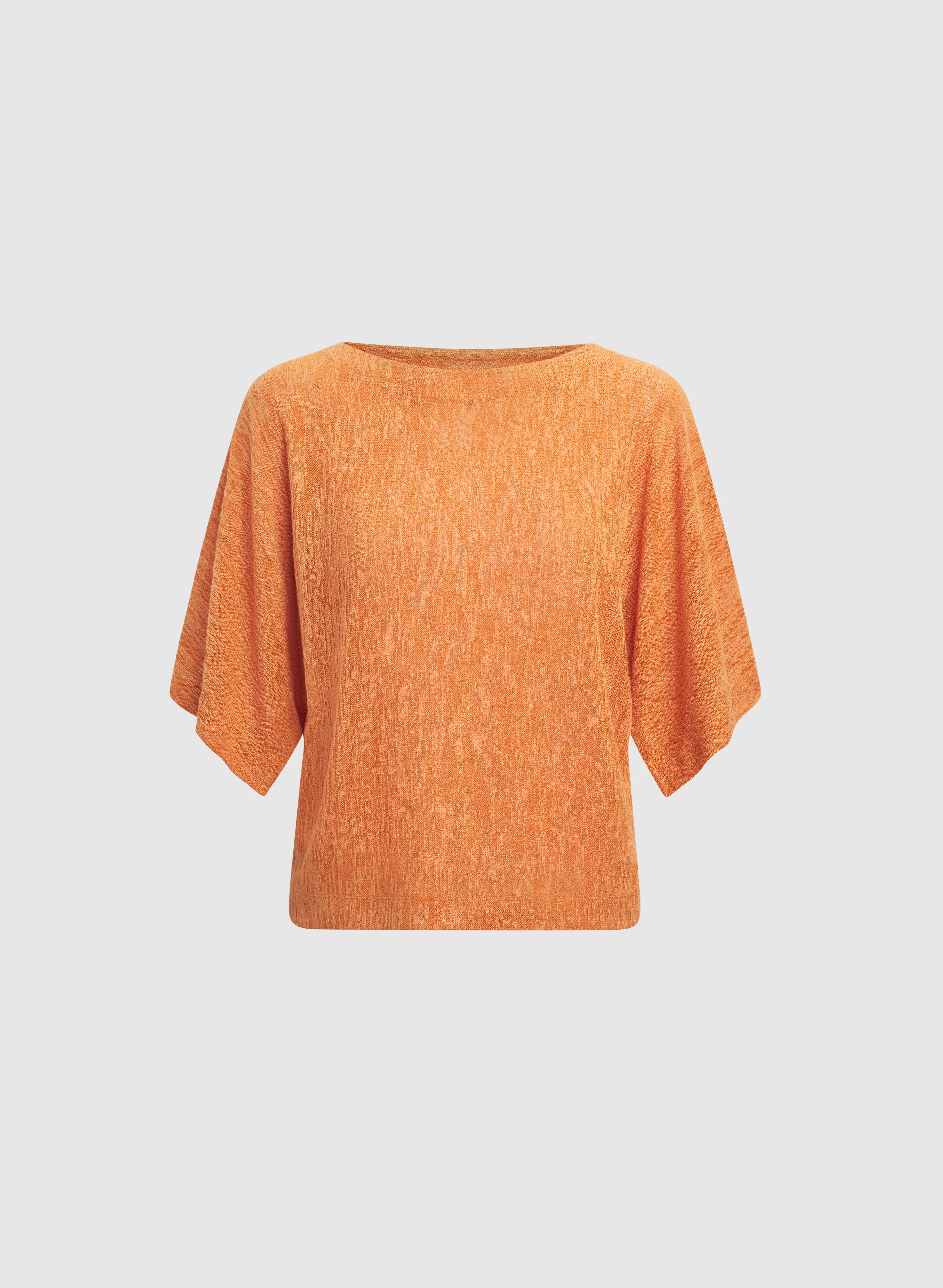 Knit Poncho-Style Top - Image 6