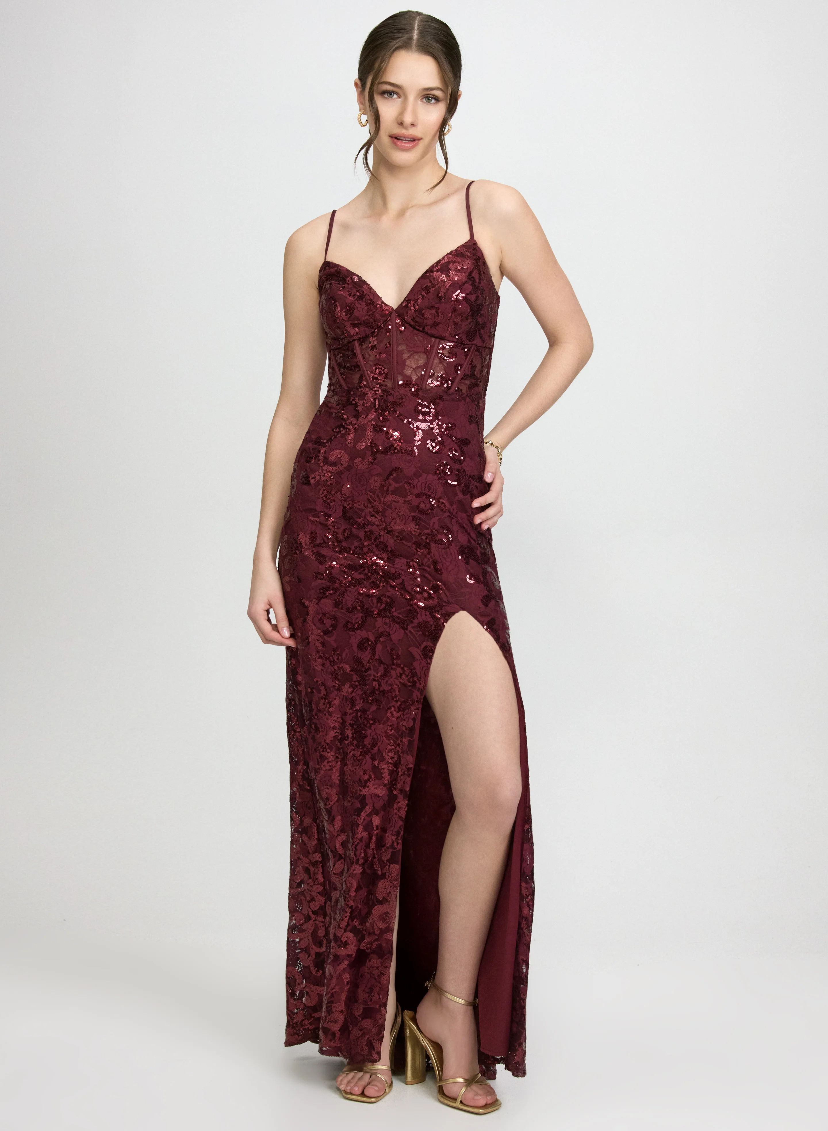 Lace & Sequin Dress