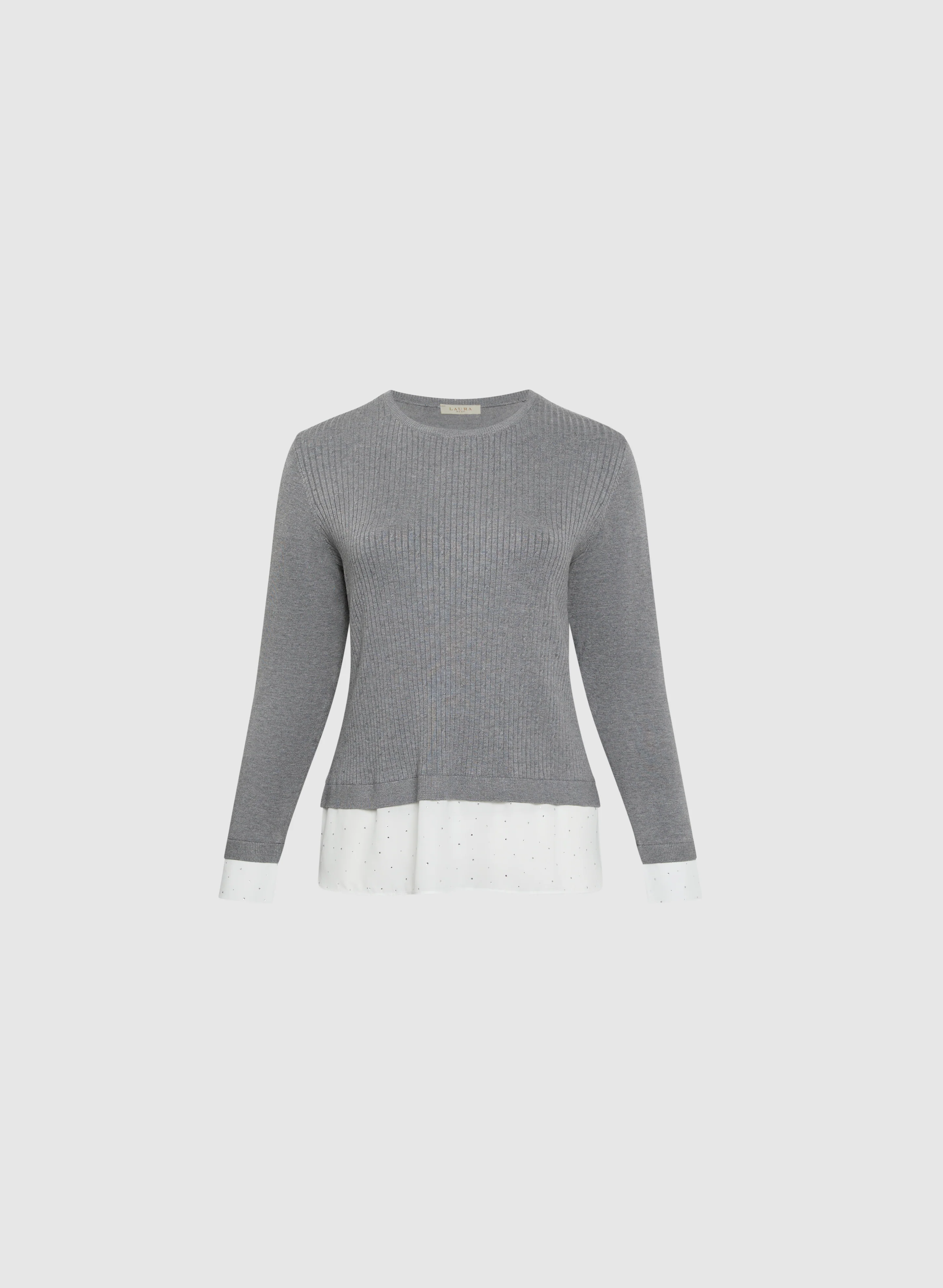Layered Knit Sweater - Image 6