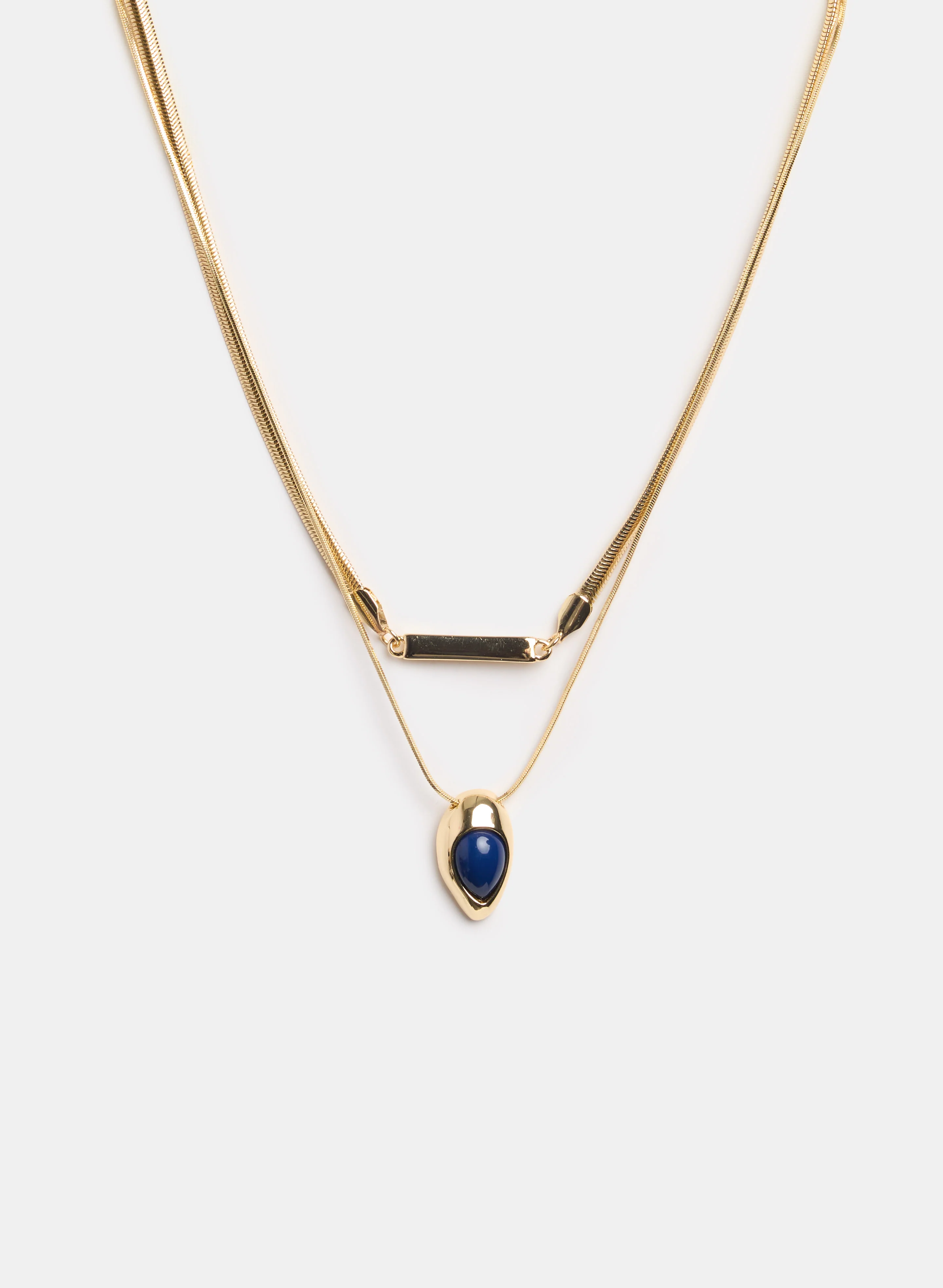 Layered Pendant Necklace