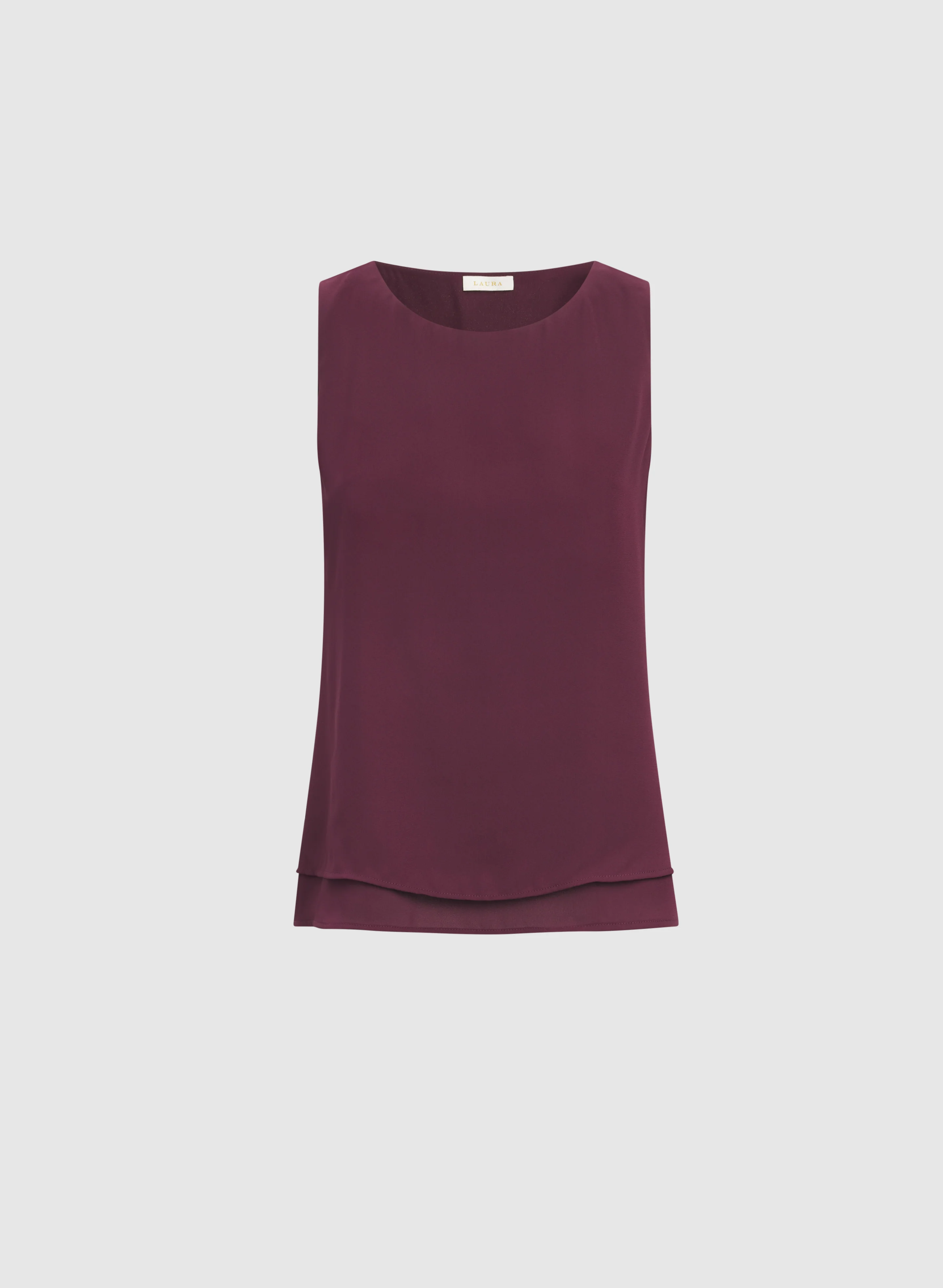 Layered Sleeveless Blouse - Image 6