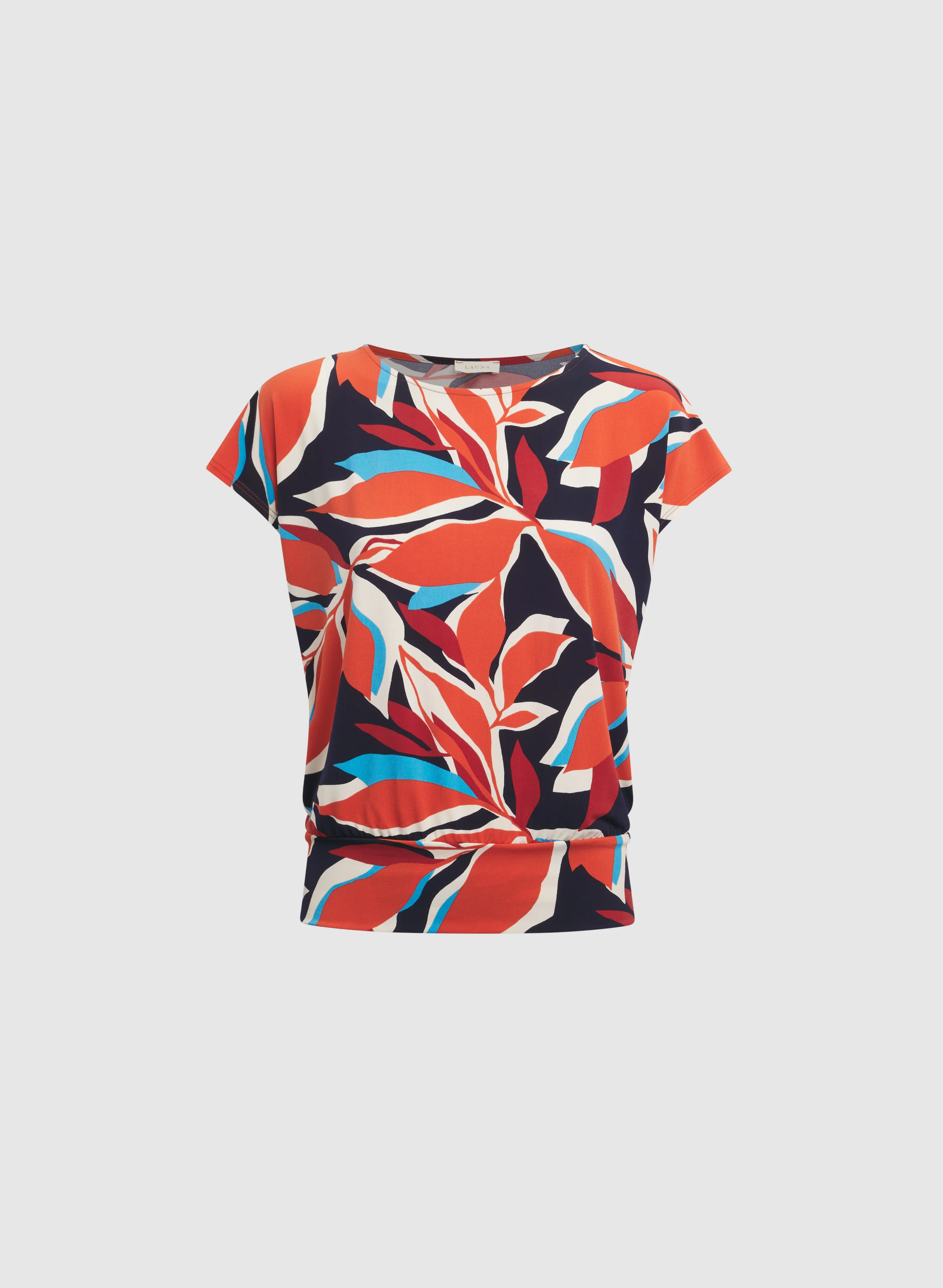 Leaf Print Top - Image 6