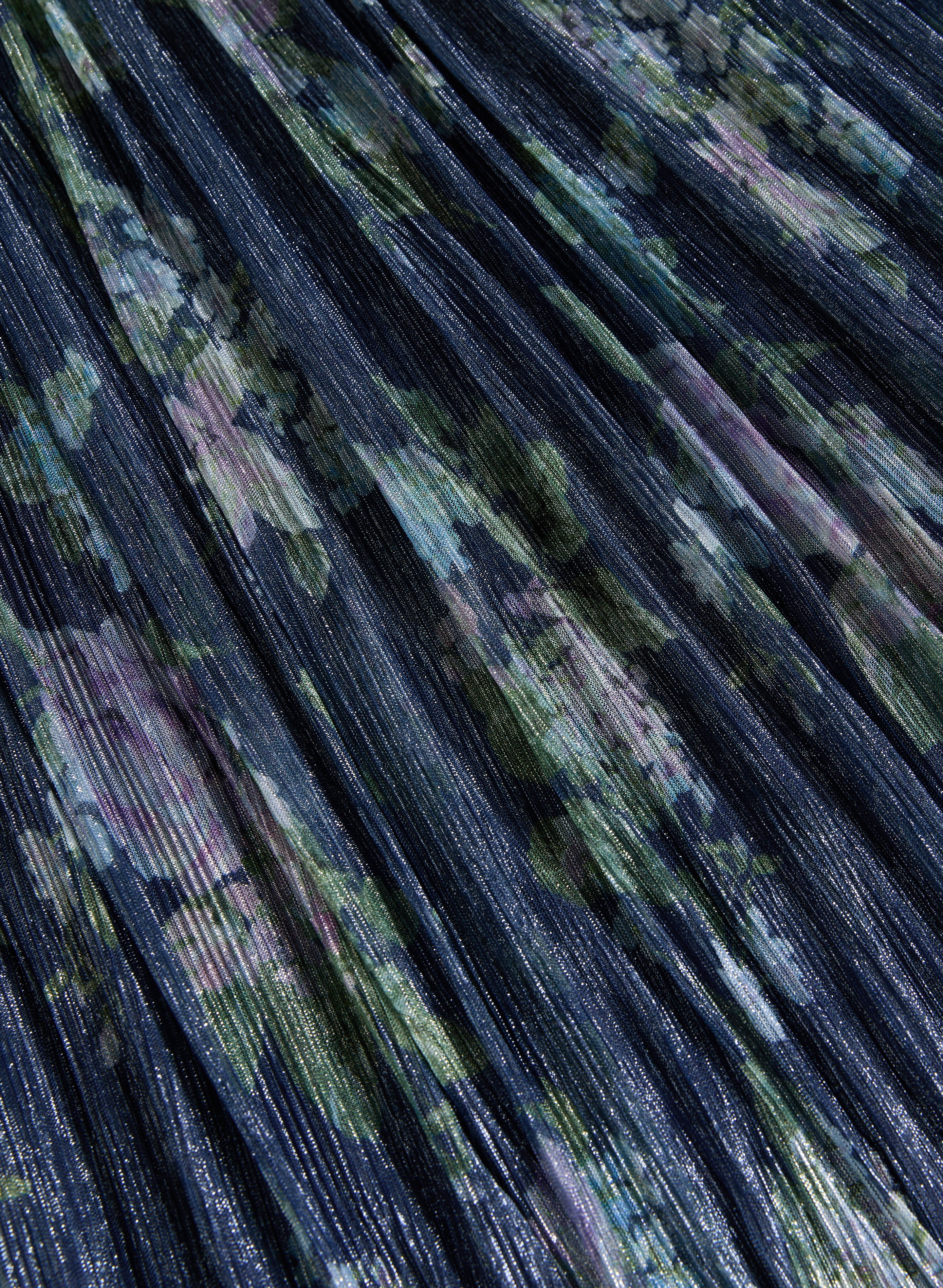 Mesh & Jersey Dress - Image 7