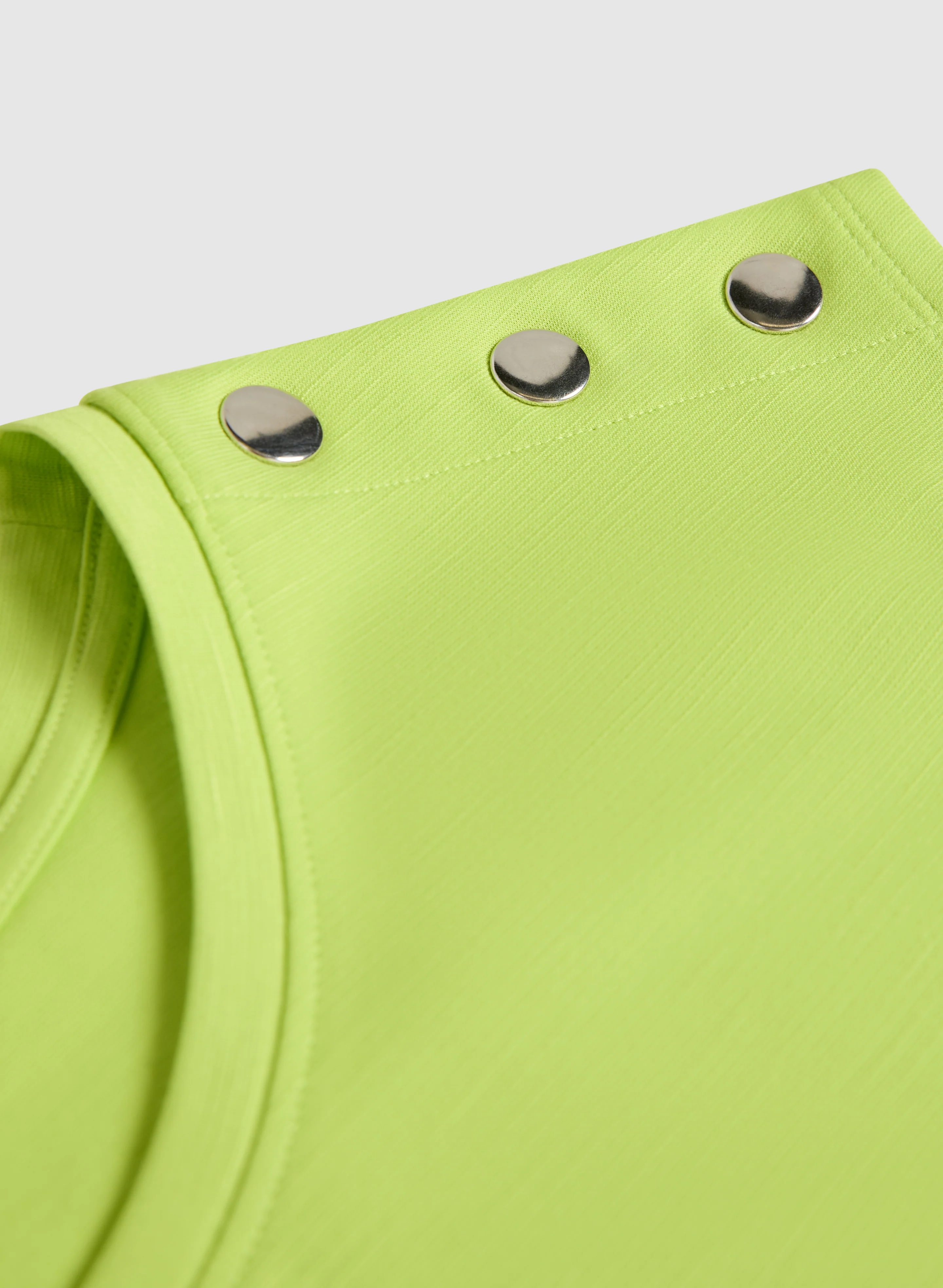 Metallic Button T-Shirt - Image 7