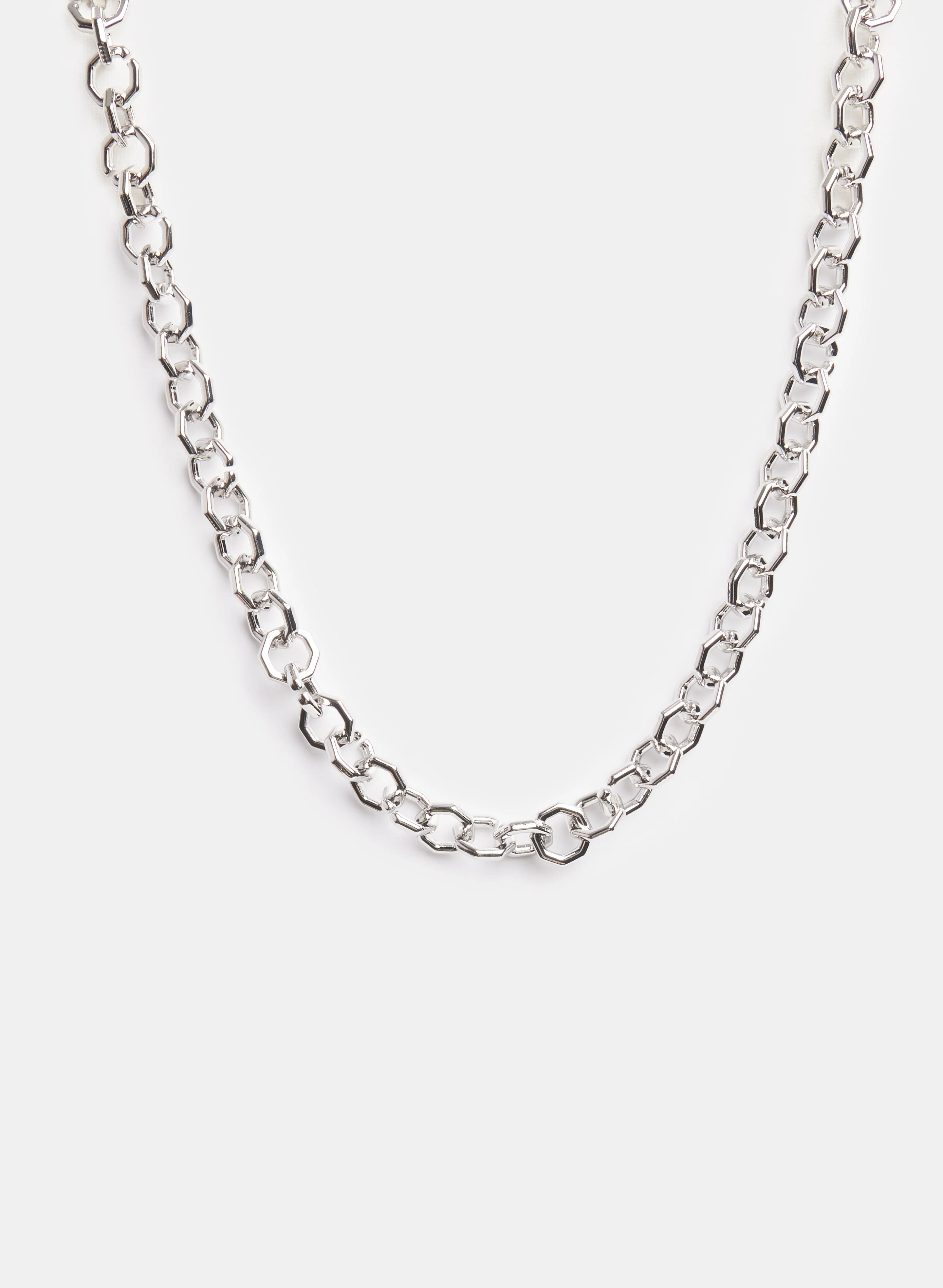 Octagonal Link Necklace