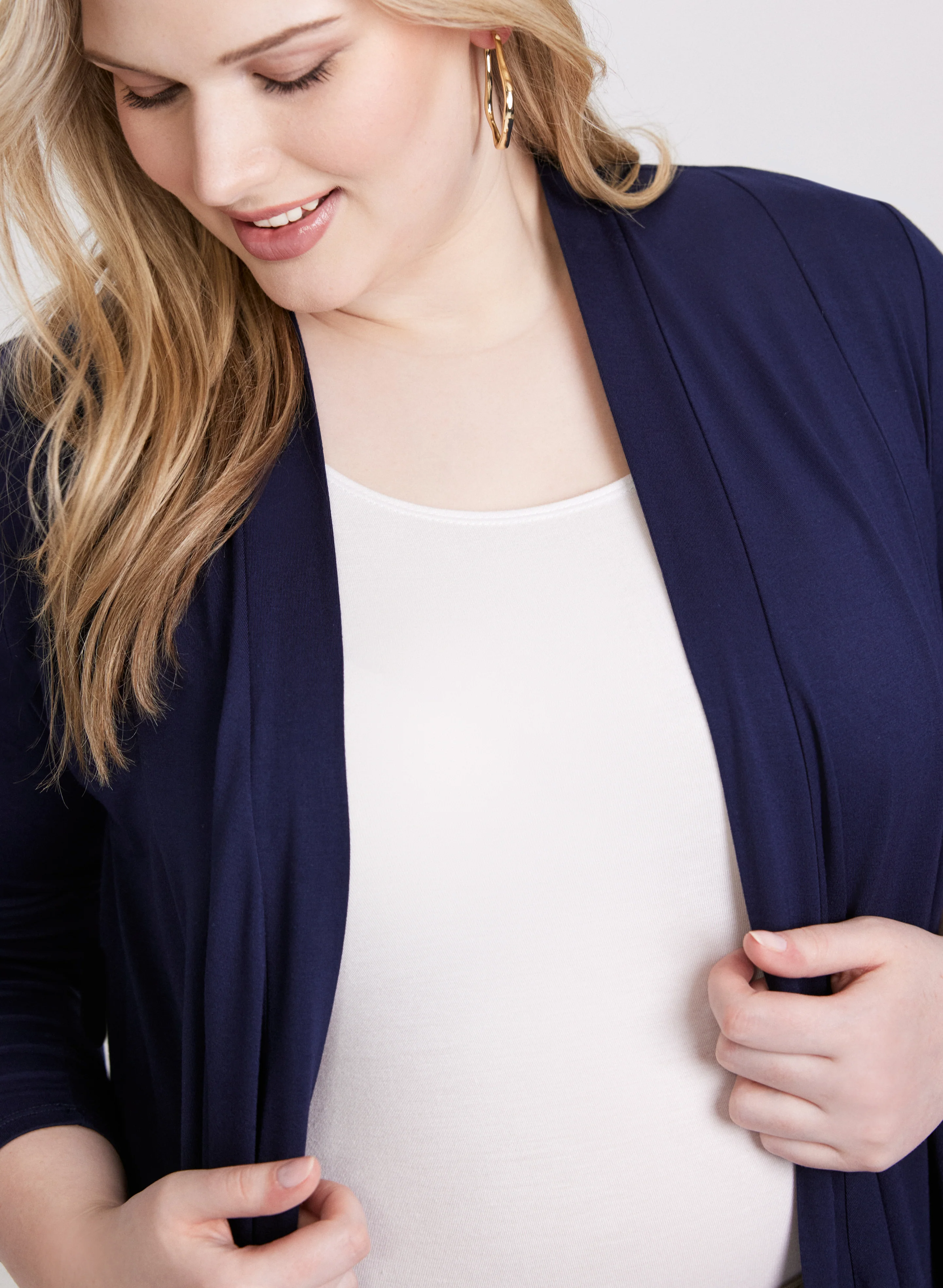 Open-Front Cardigan - Image 4