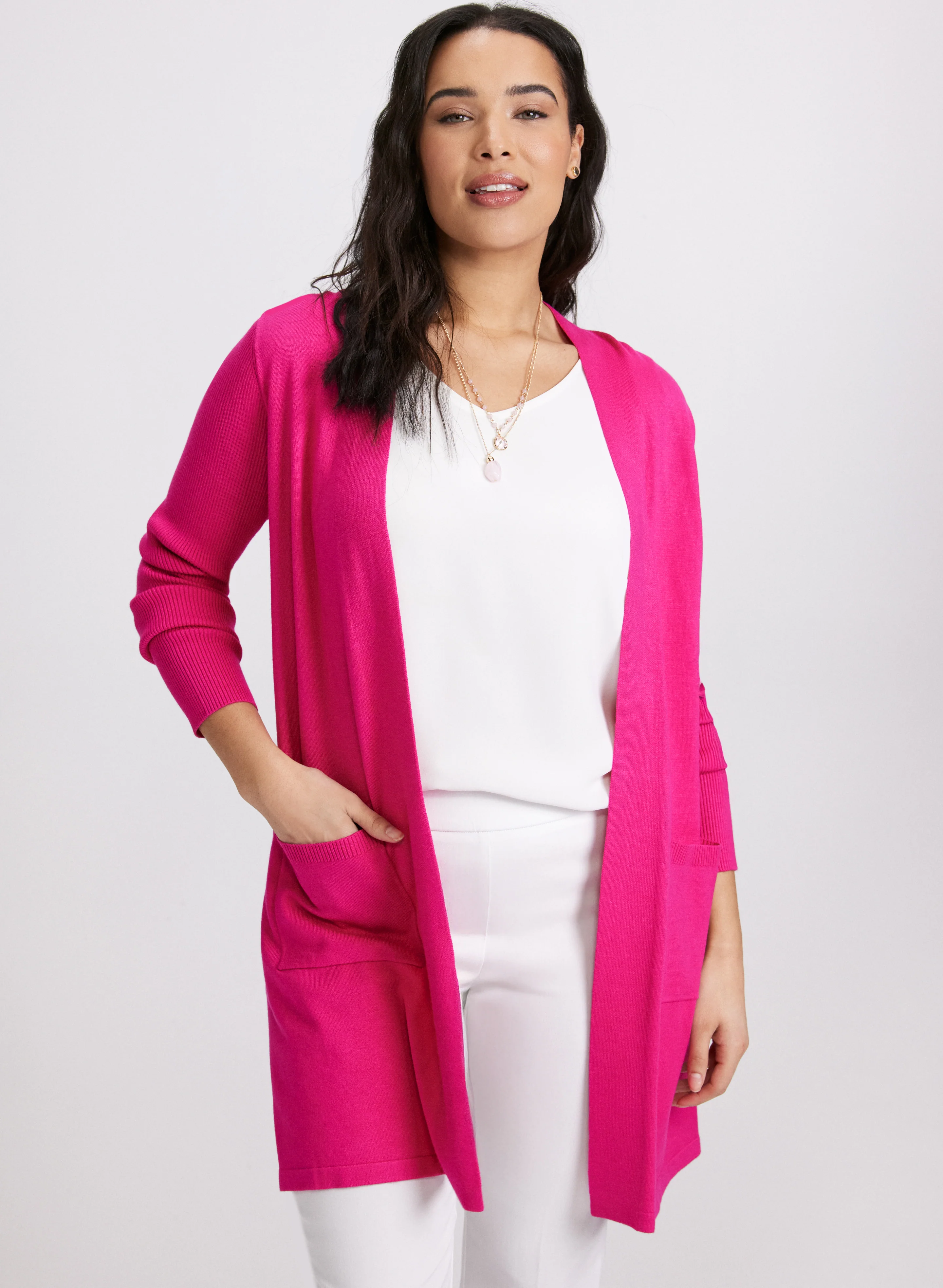 Open Front Cardigan