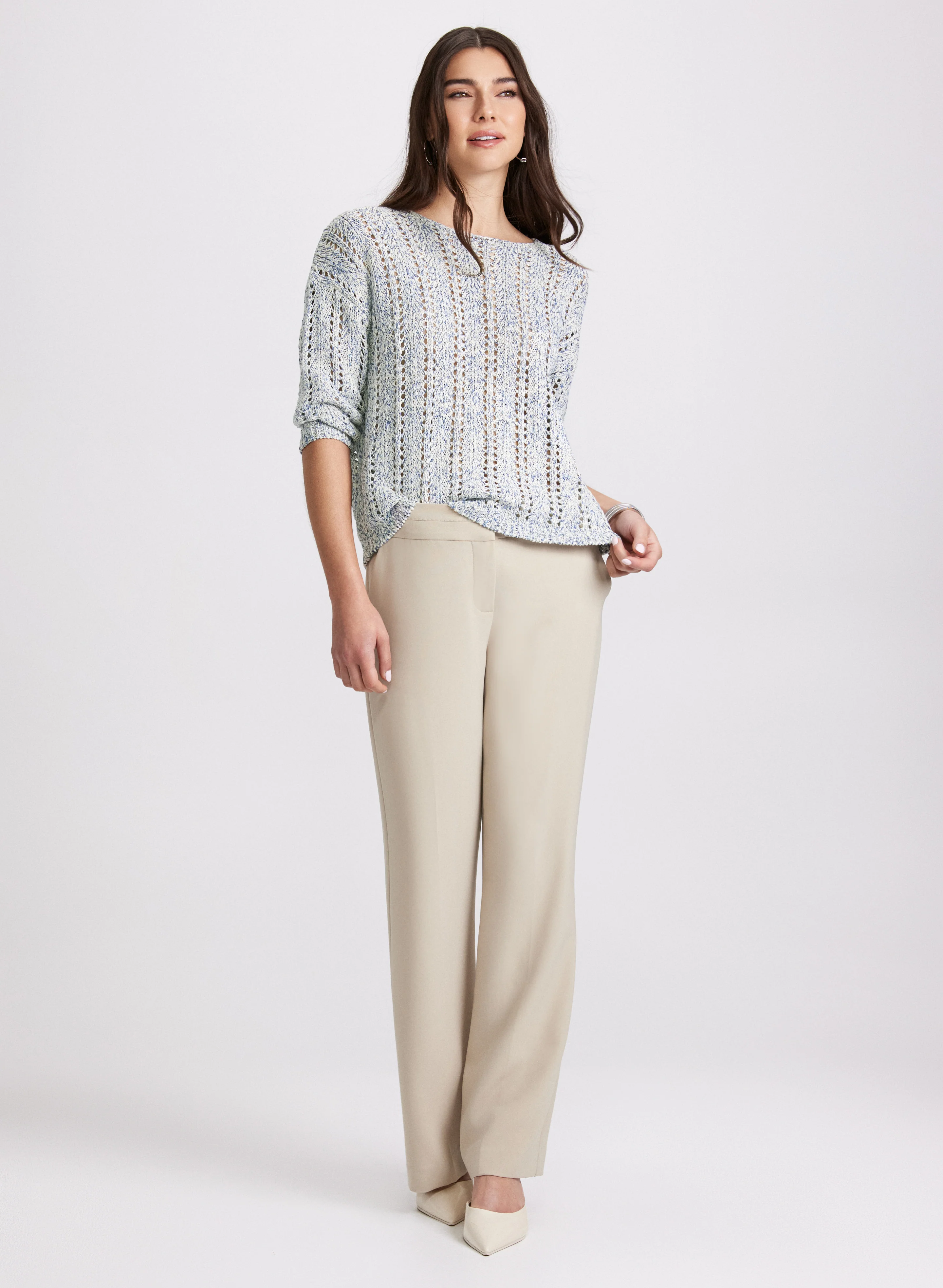 Open Knit Sweater - Image 3
