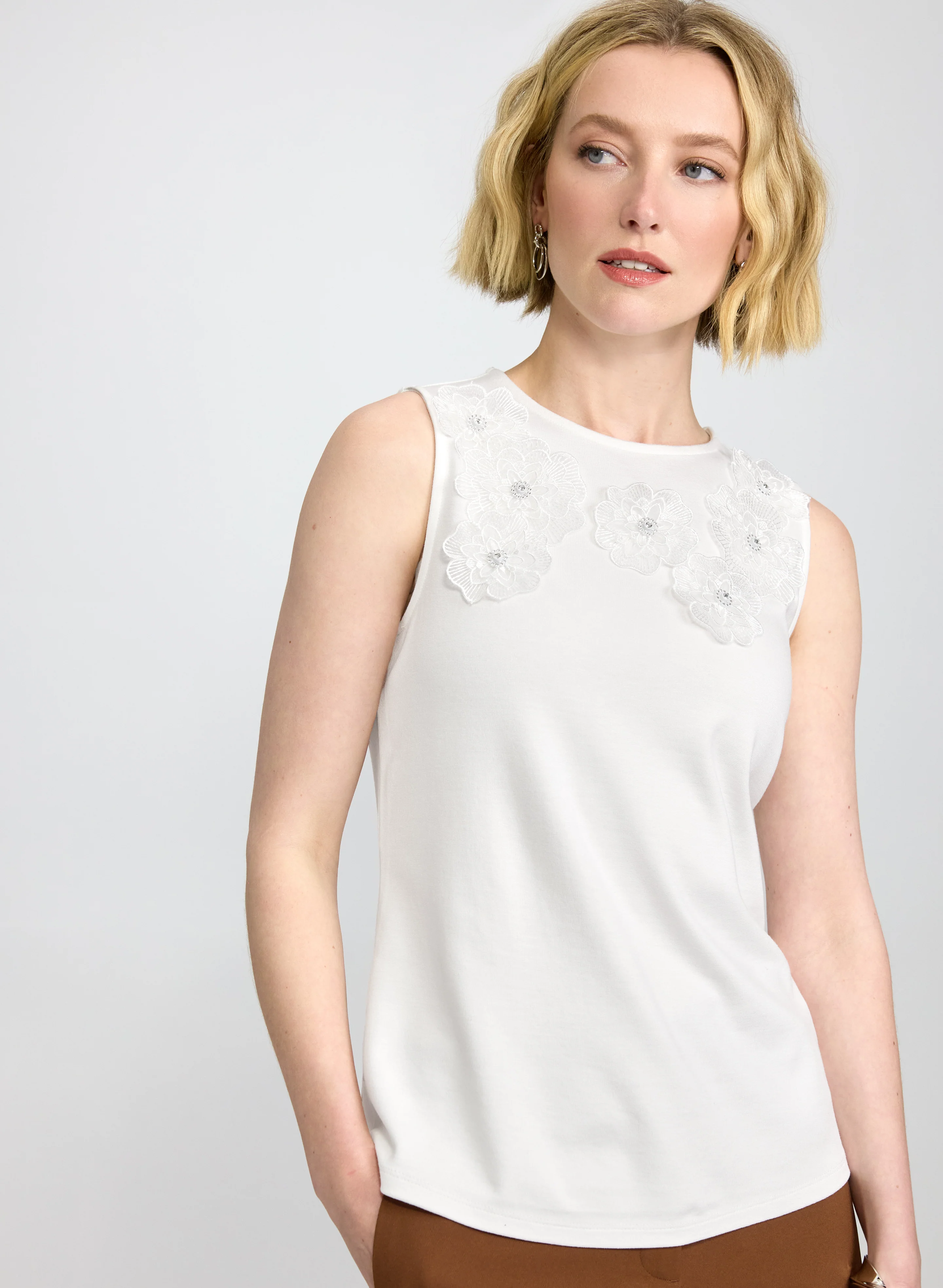 Organza Floral Top - Image 7
