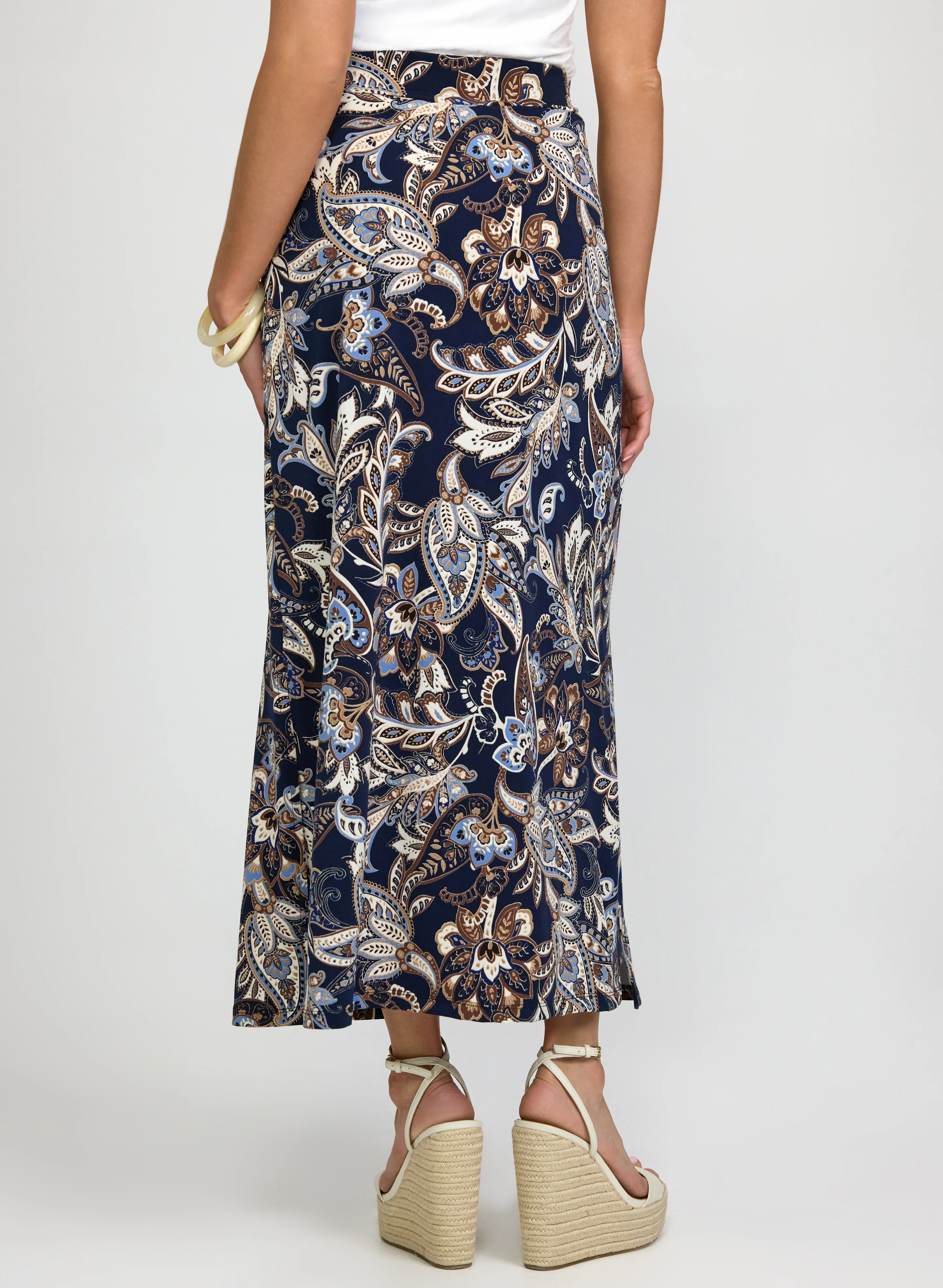 Paisley Maxi Skirt - Image 2