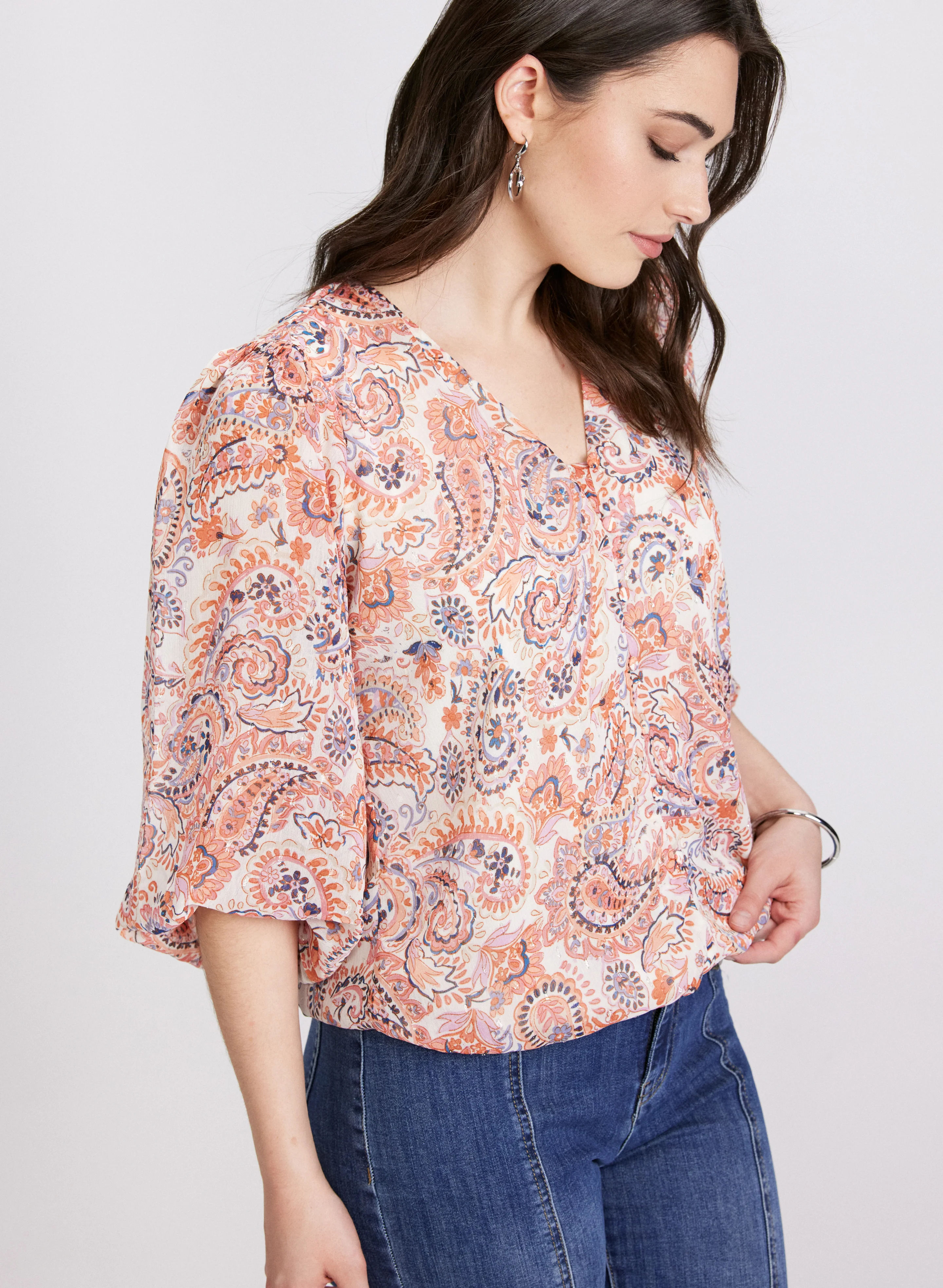 Paisley Print Blouse - Image 2