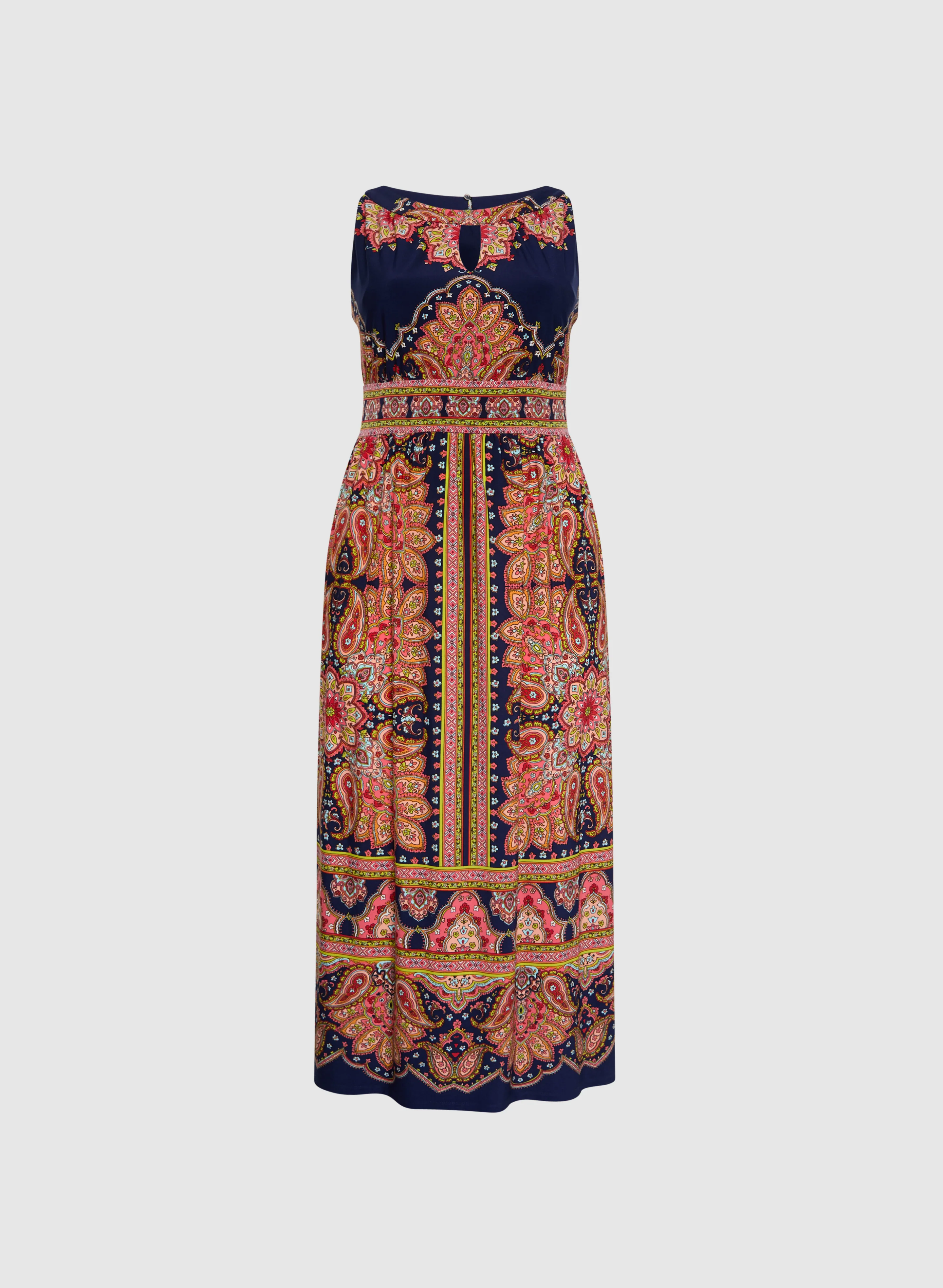 Paisley Print Maxi Dress - Image 6
