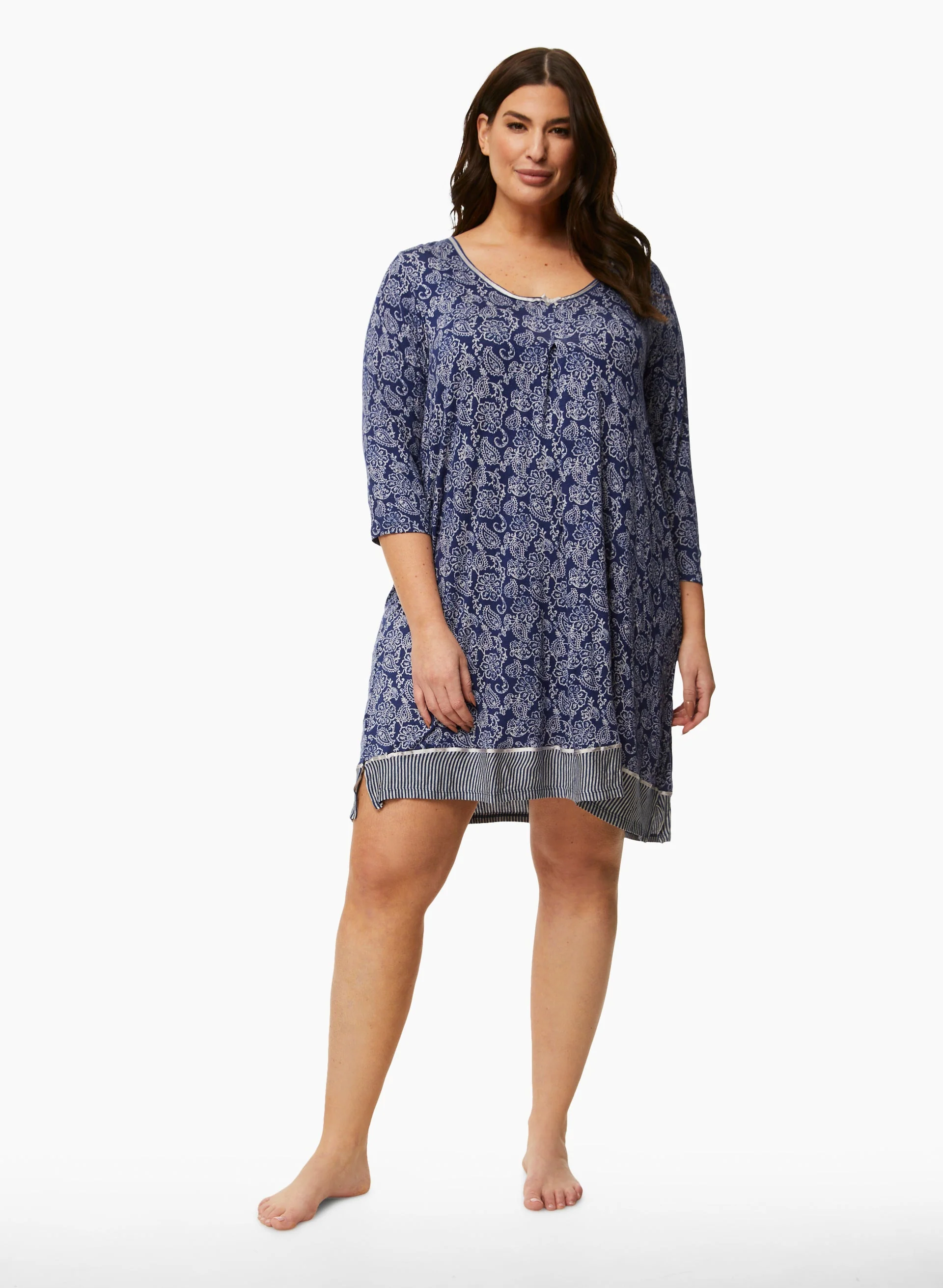 Paisley Print Nightshirt
