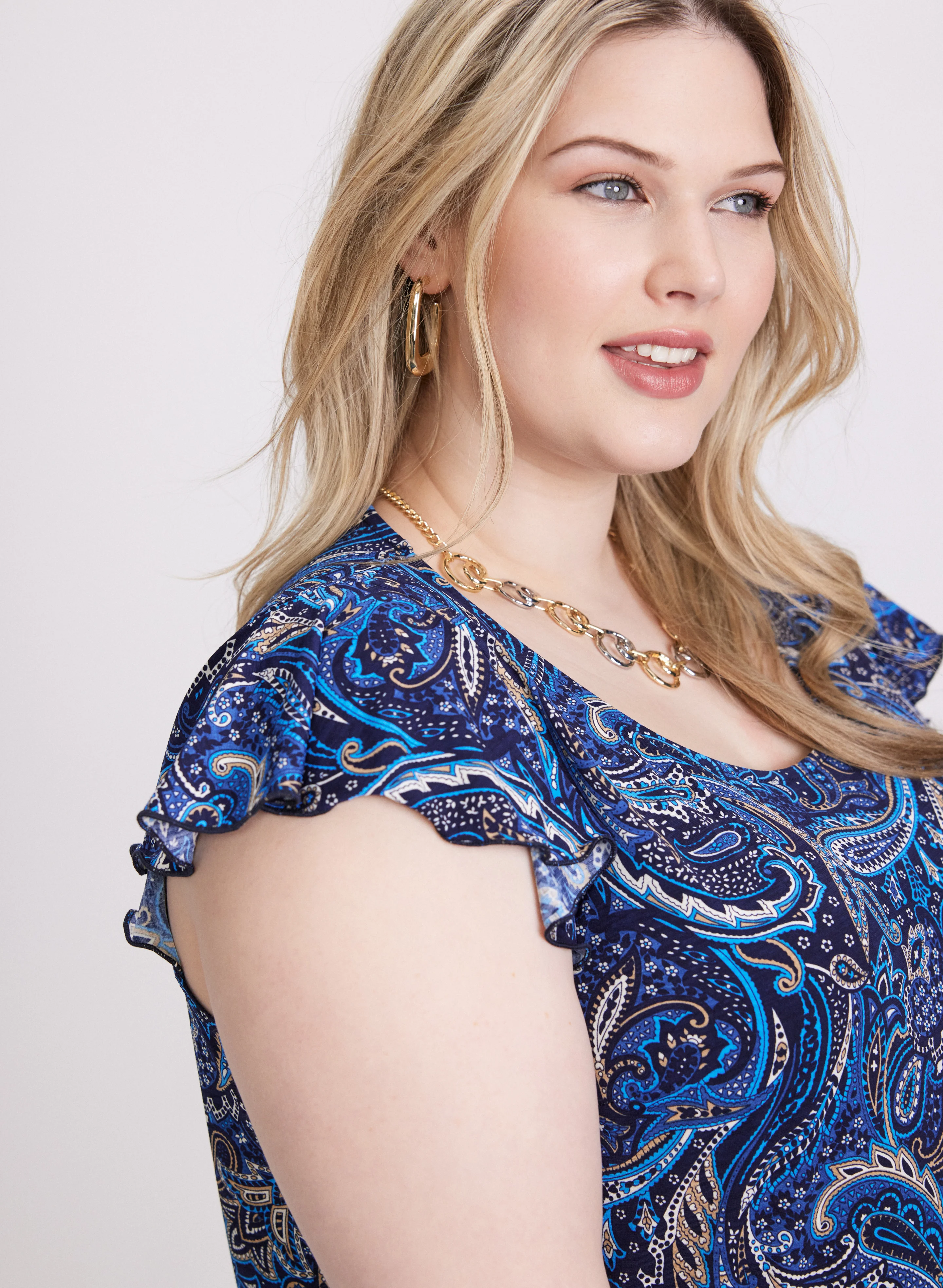 Paisley Print Top - Image 2