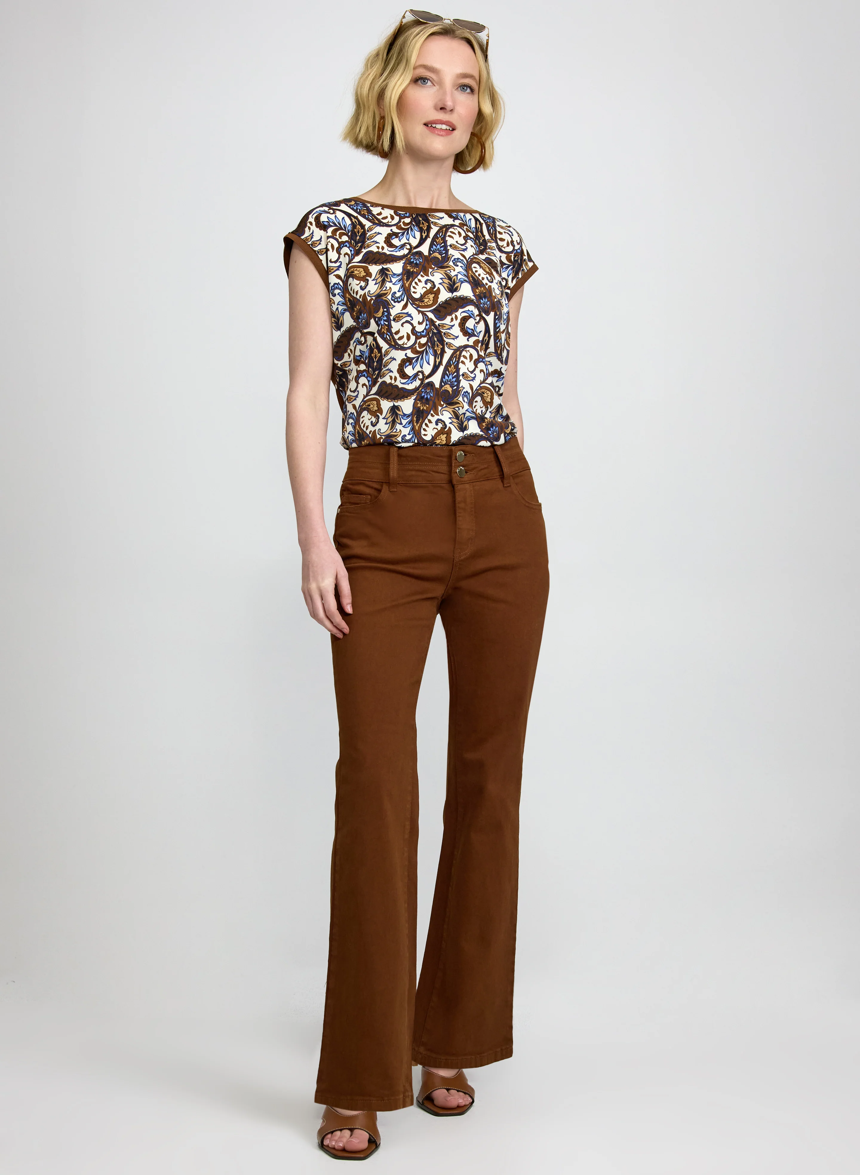 Paisley Print Top - Image 3