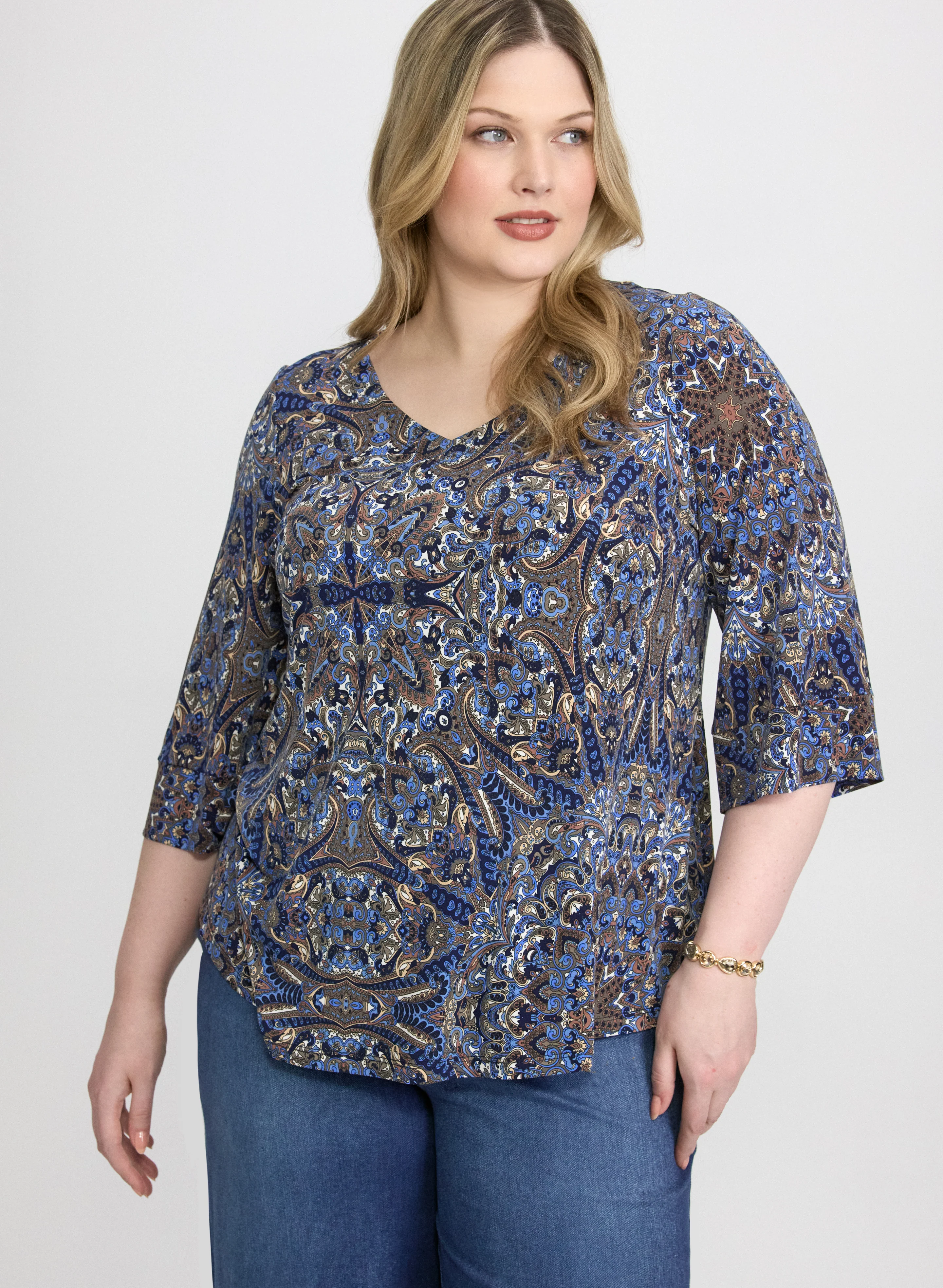 Paisley Print Tunic