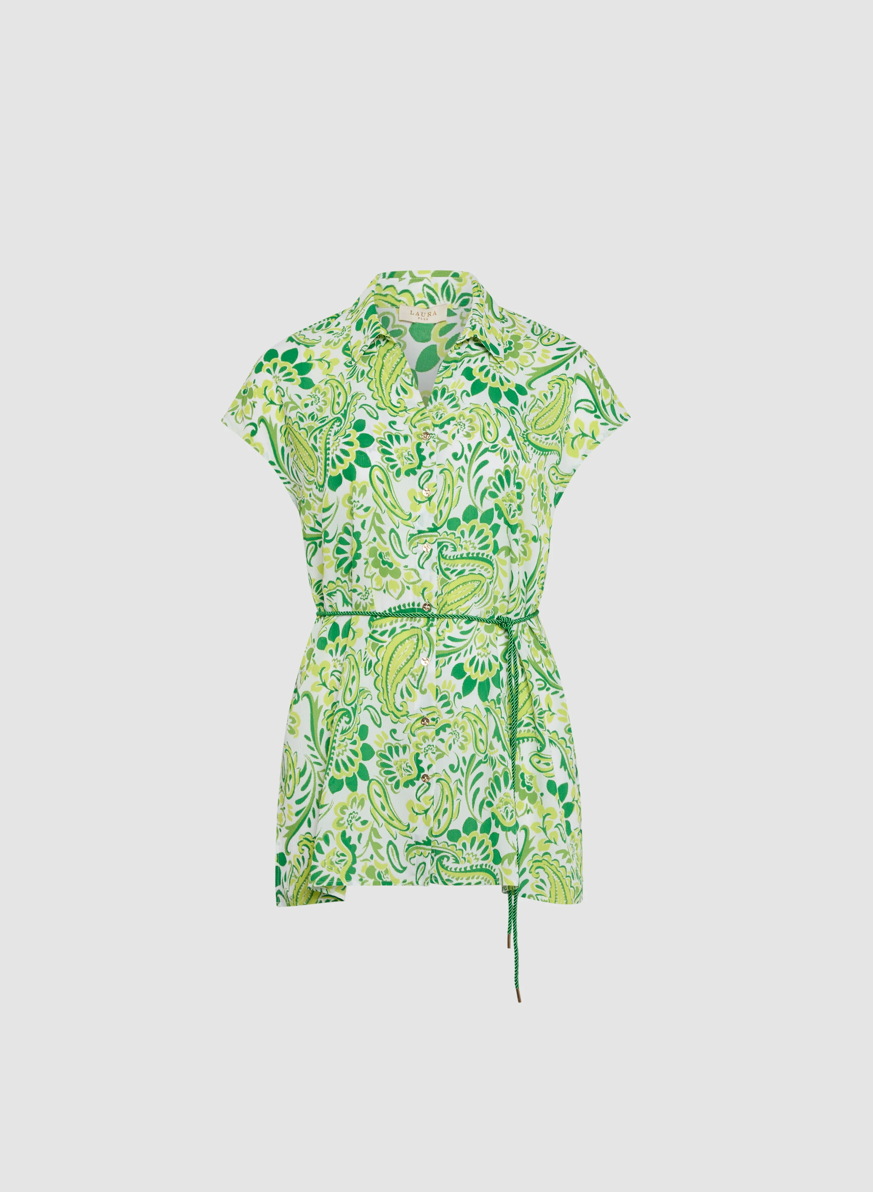 Paisley Tie Detail Blouse - Image 6