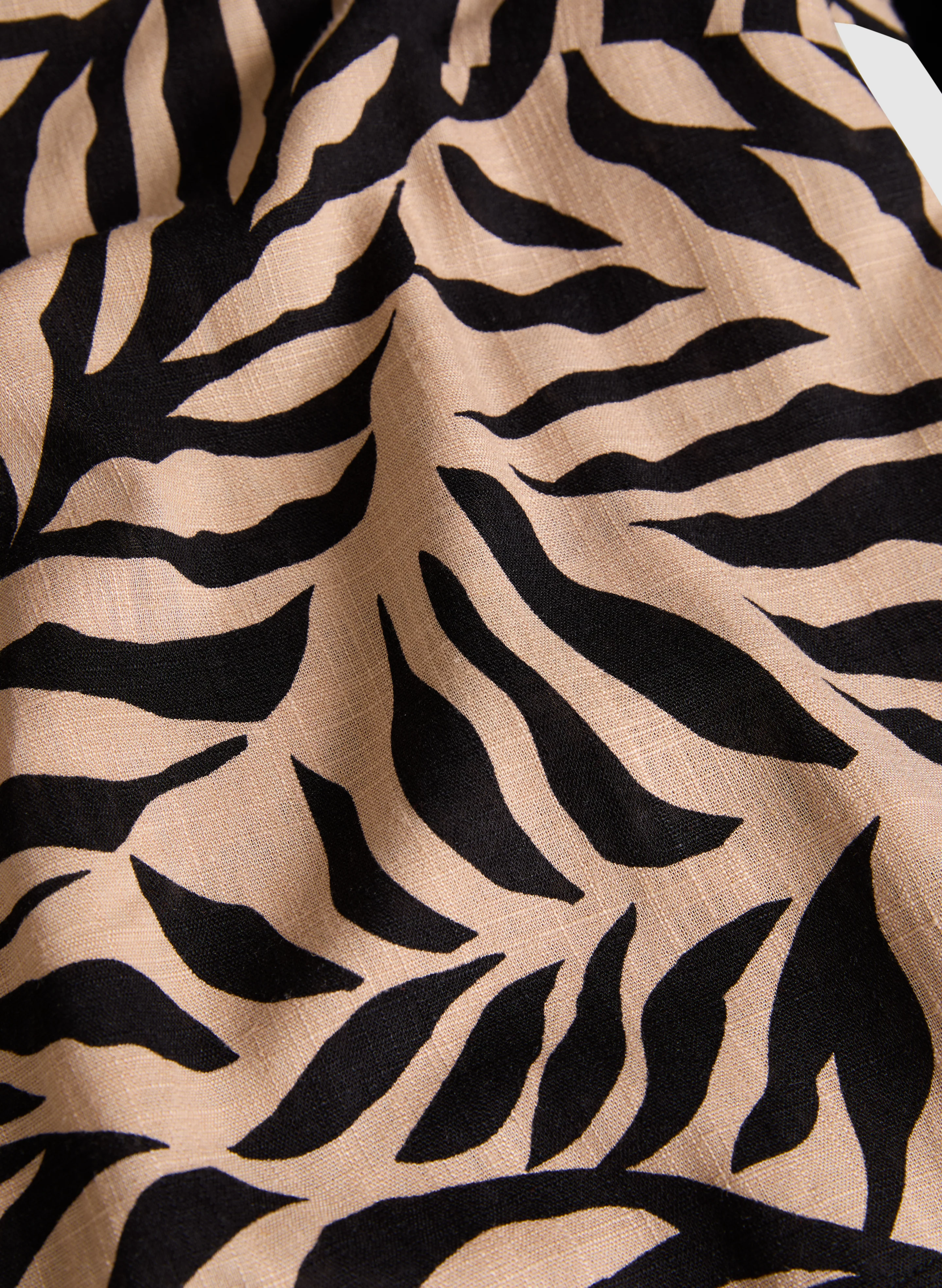 Palm Leaf Print Blouse - Image 7