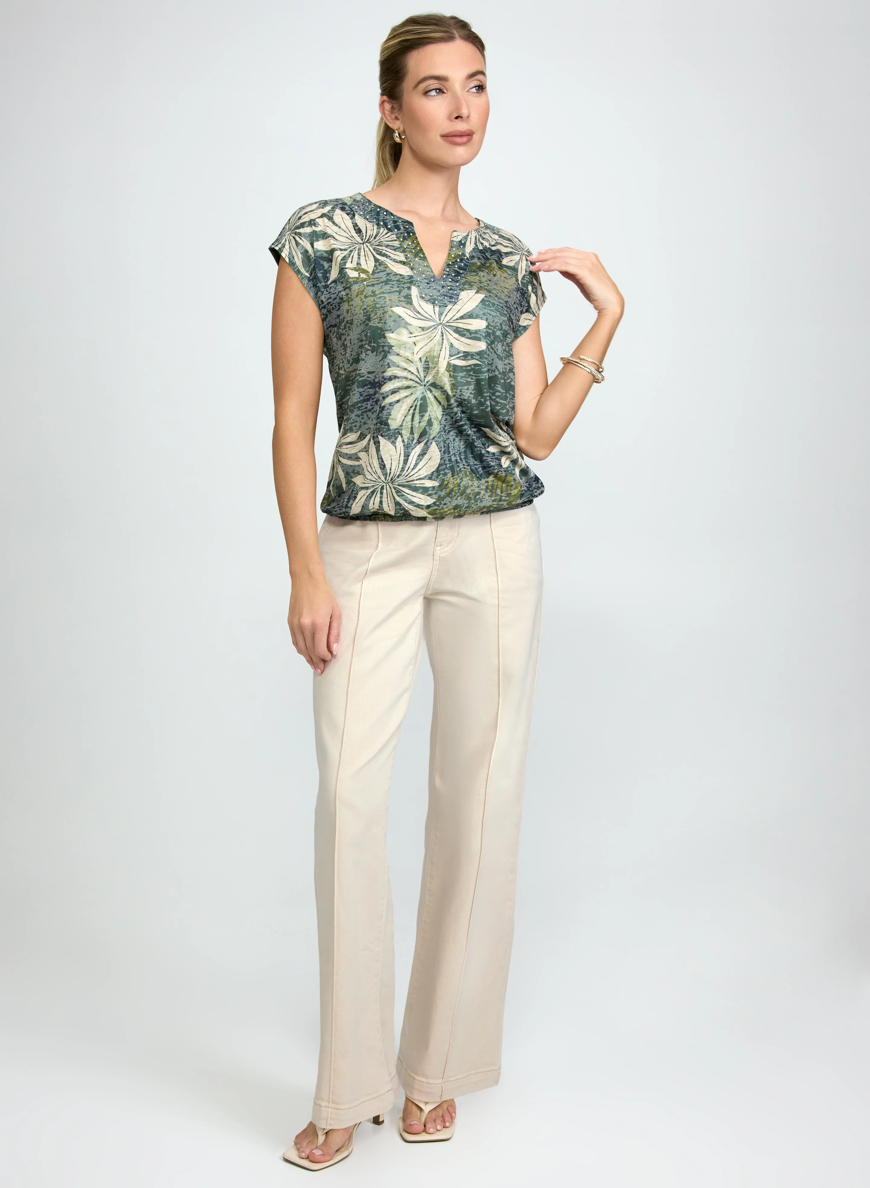 Palm Print T-Shirt - Image 3