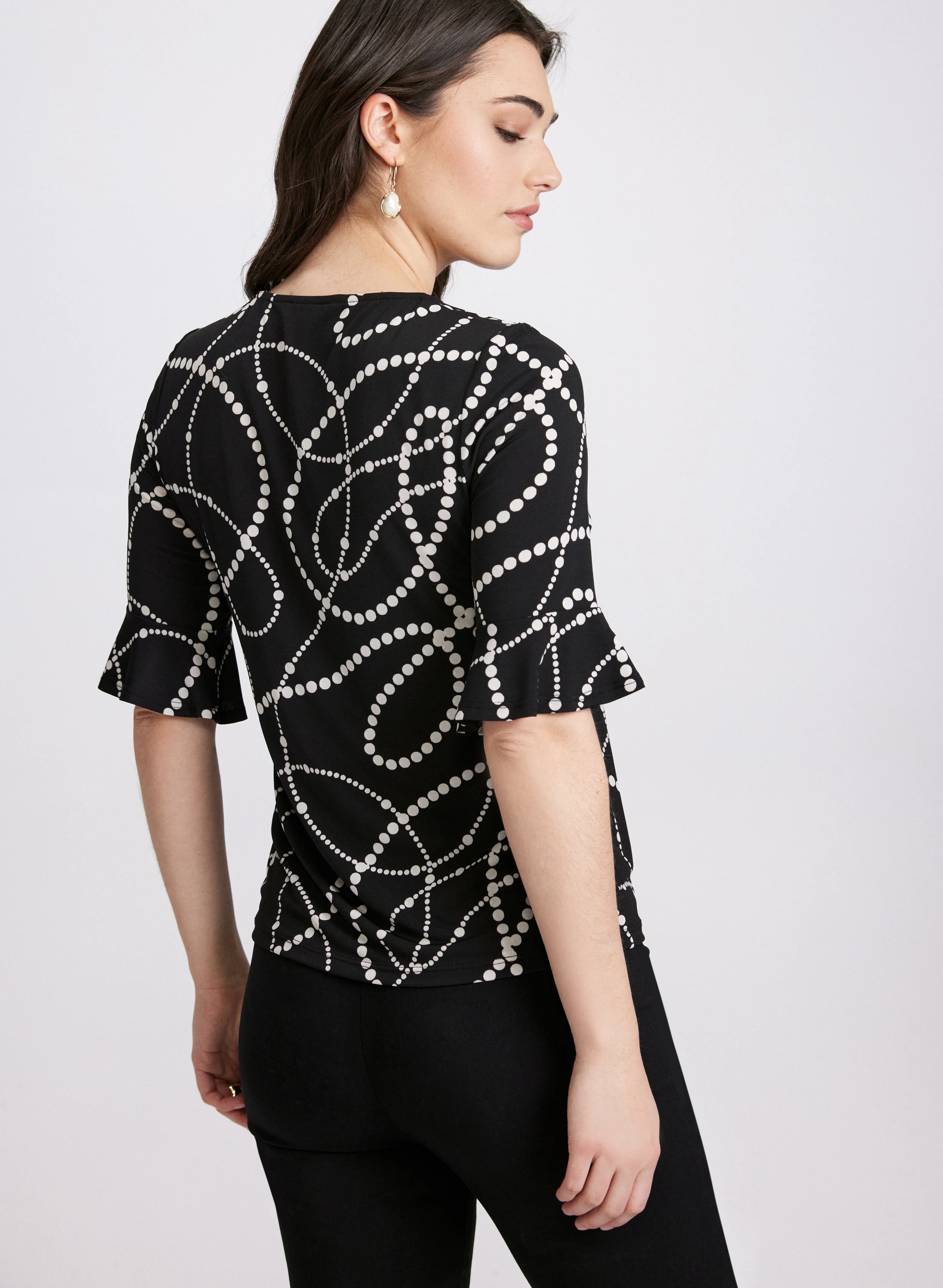 Pearl Print Top - Image 4