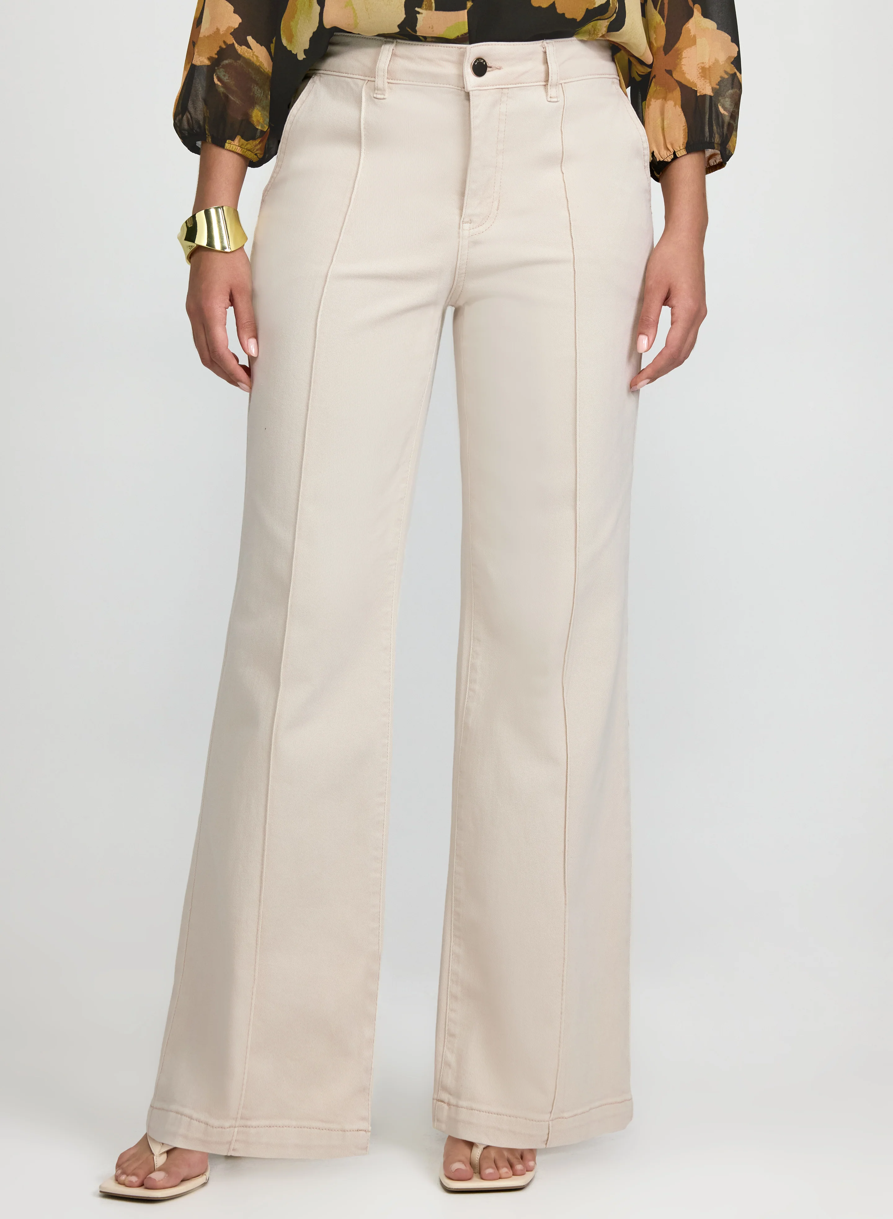 Pinched Seam Trouser Jeans