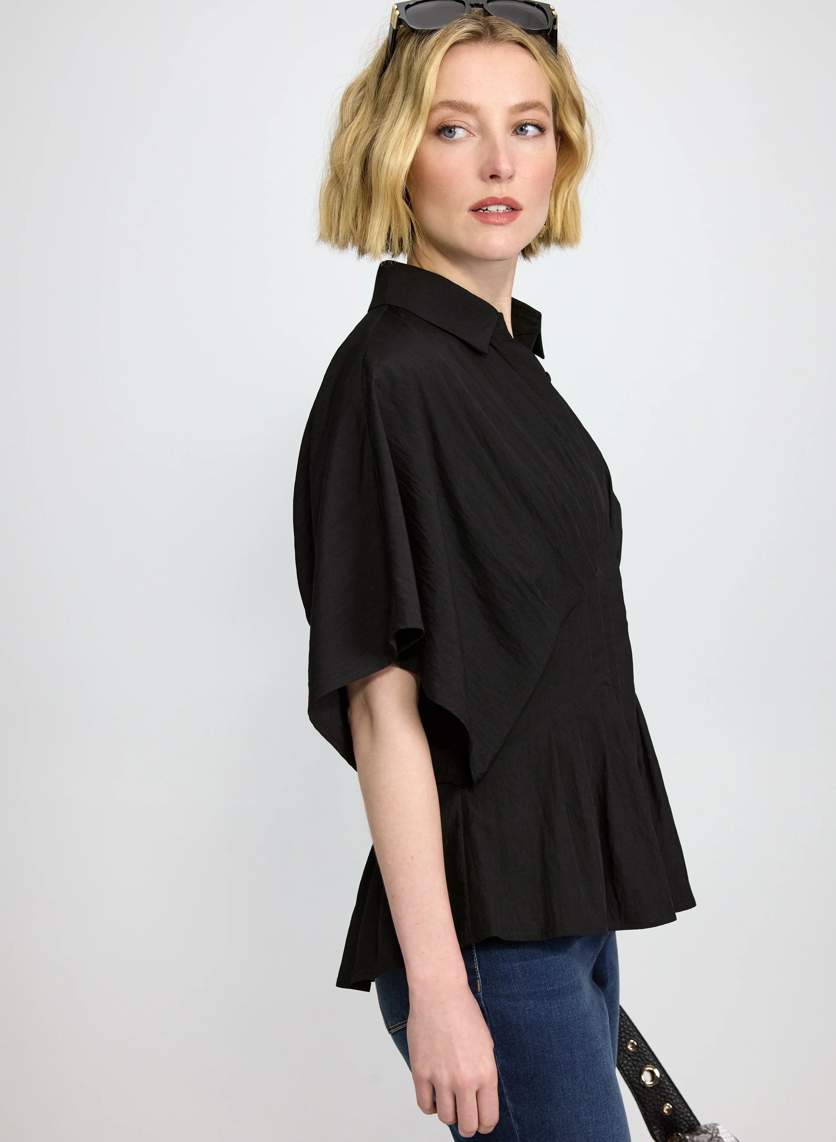 Pintuck Blouse - Image 2