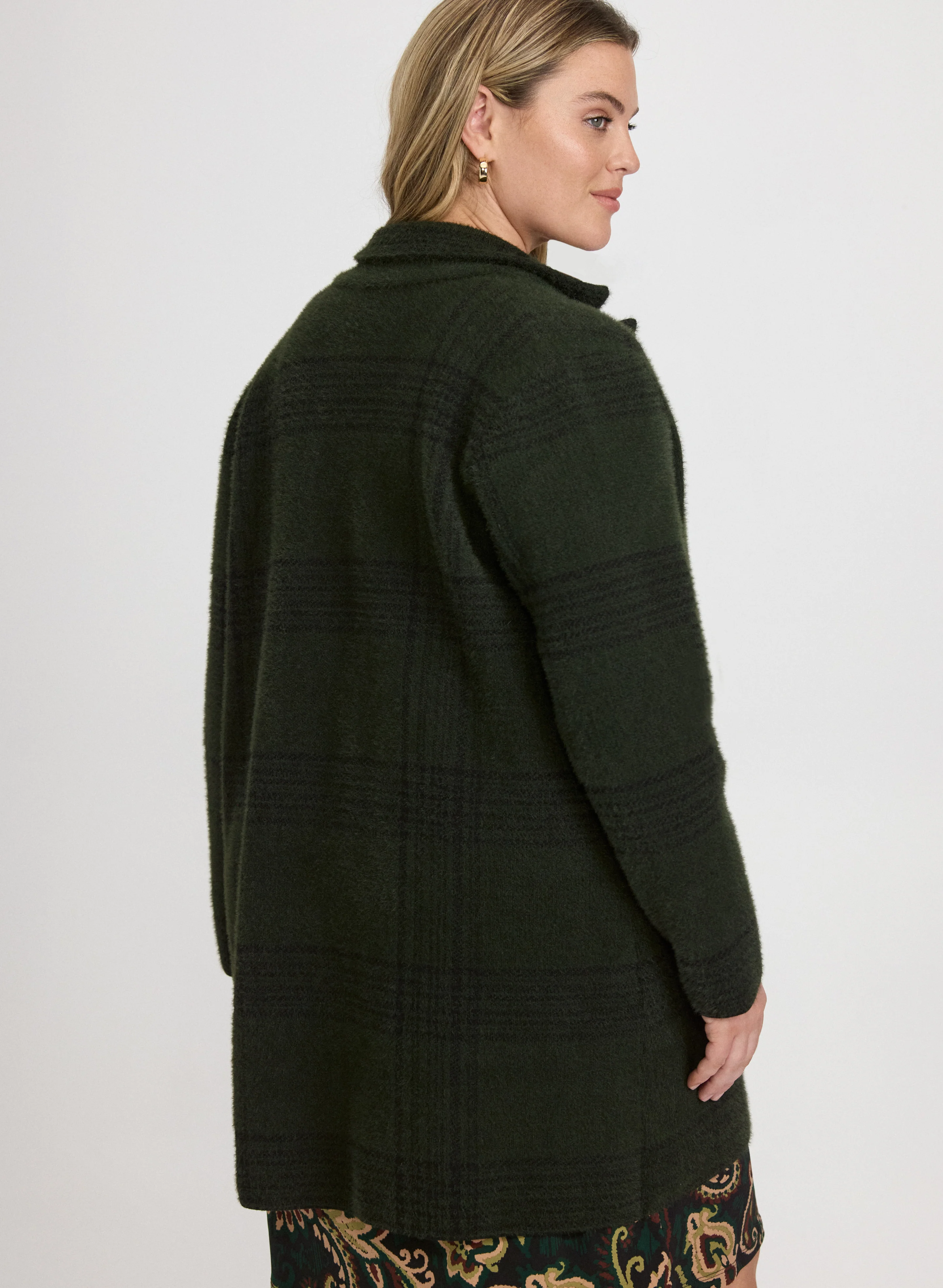Plaid Coatigan - Image 3