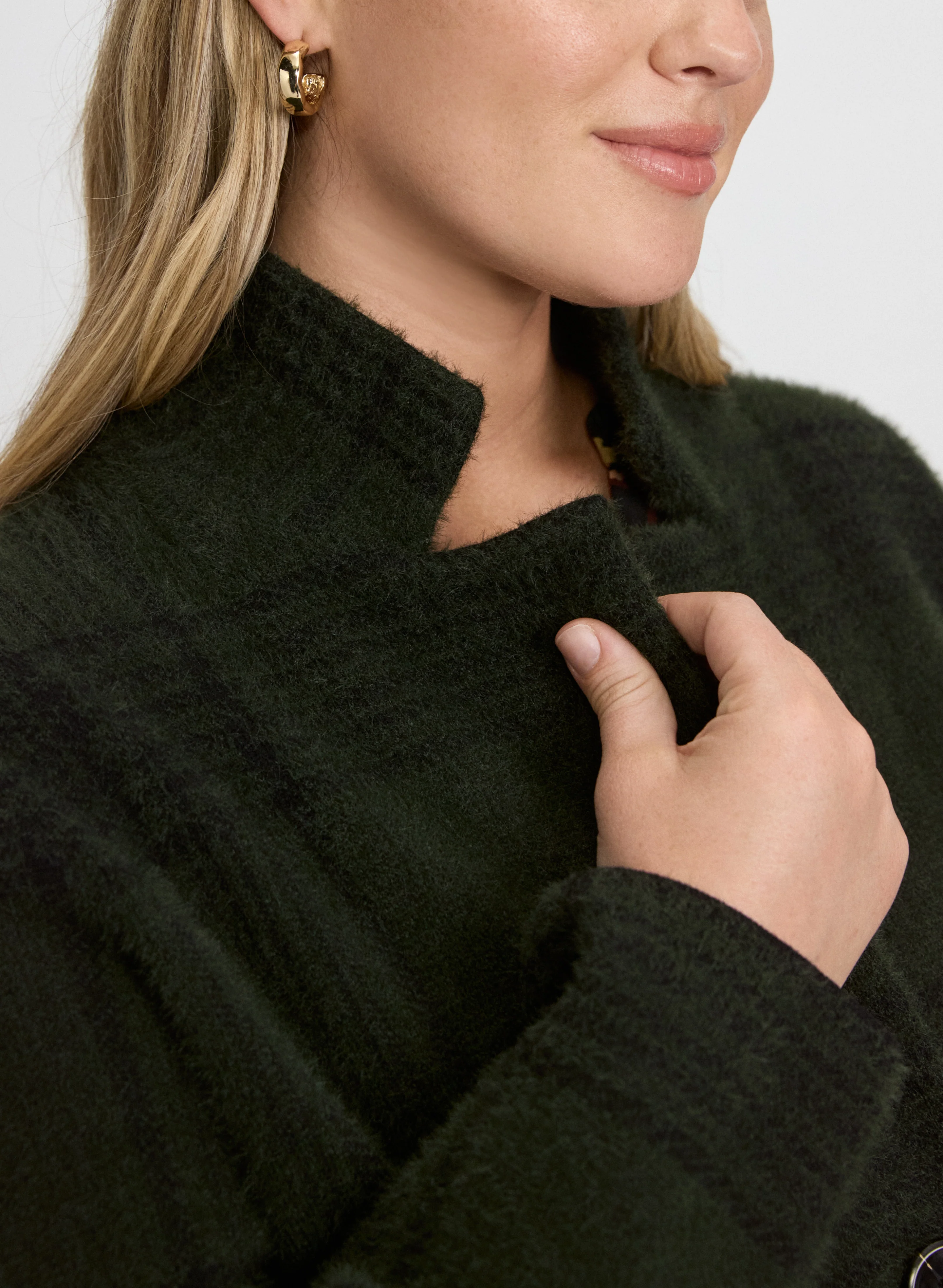 Plaid Coatigan - Image 4