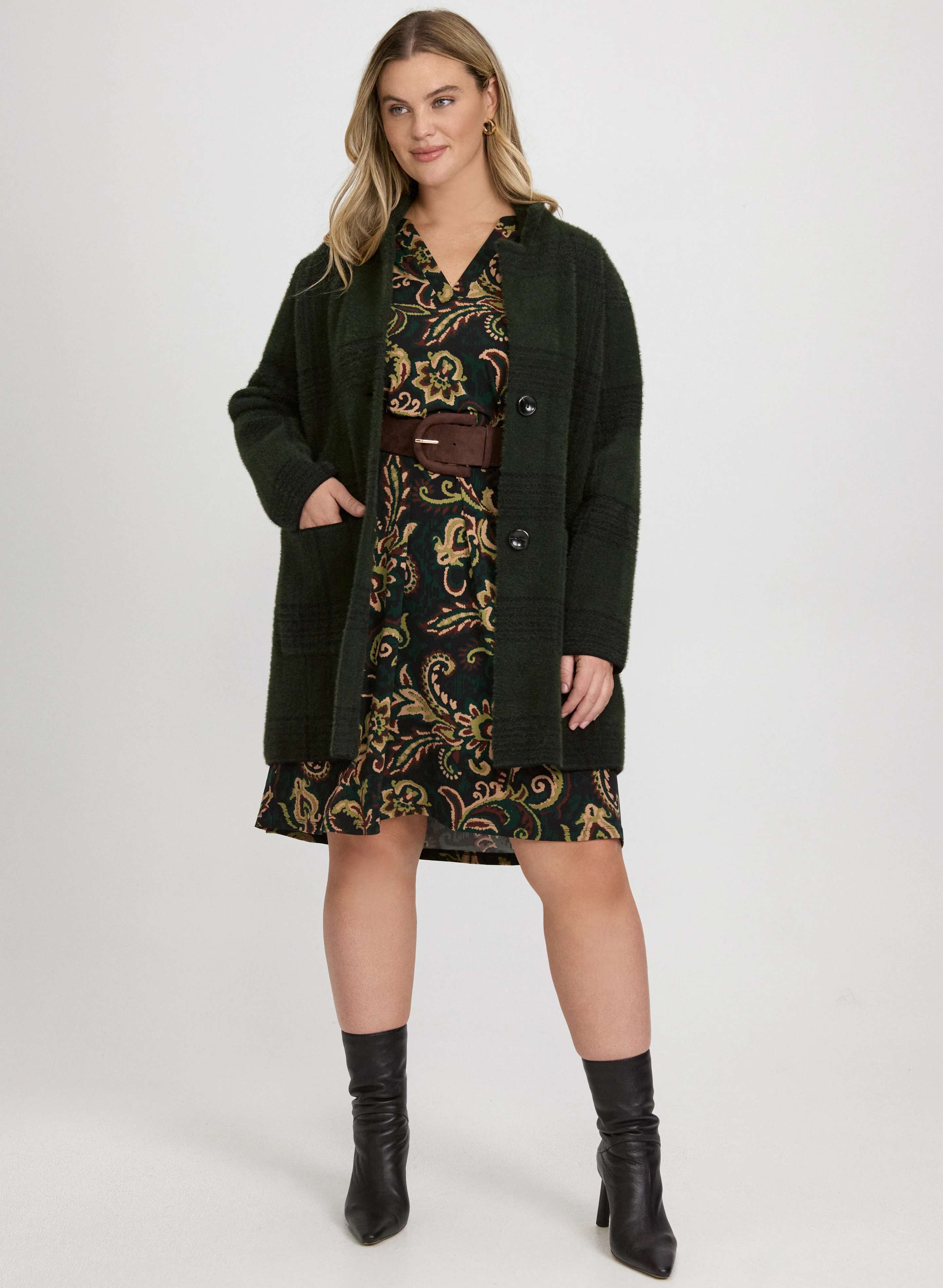 Plaid Coatigan - Image 5