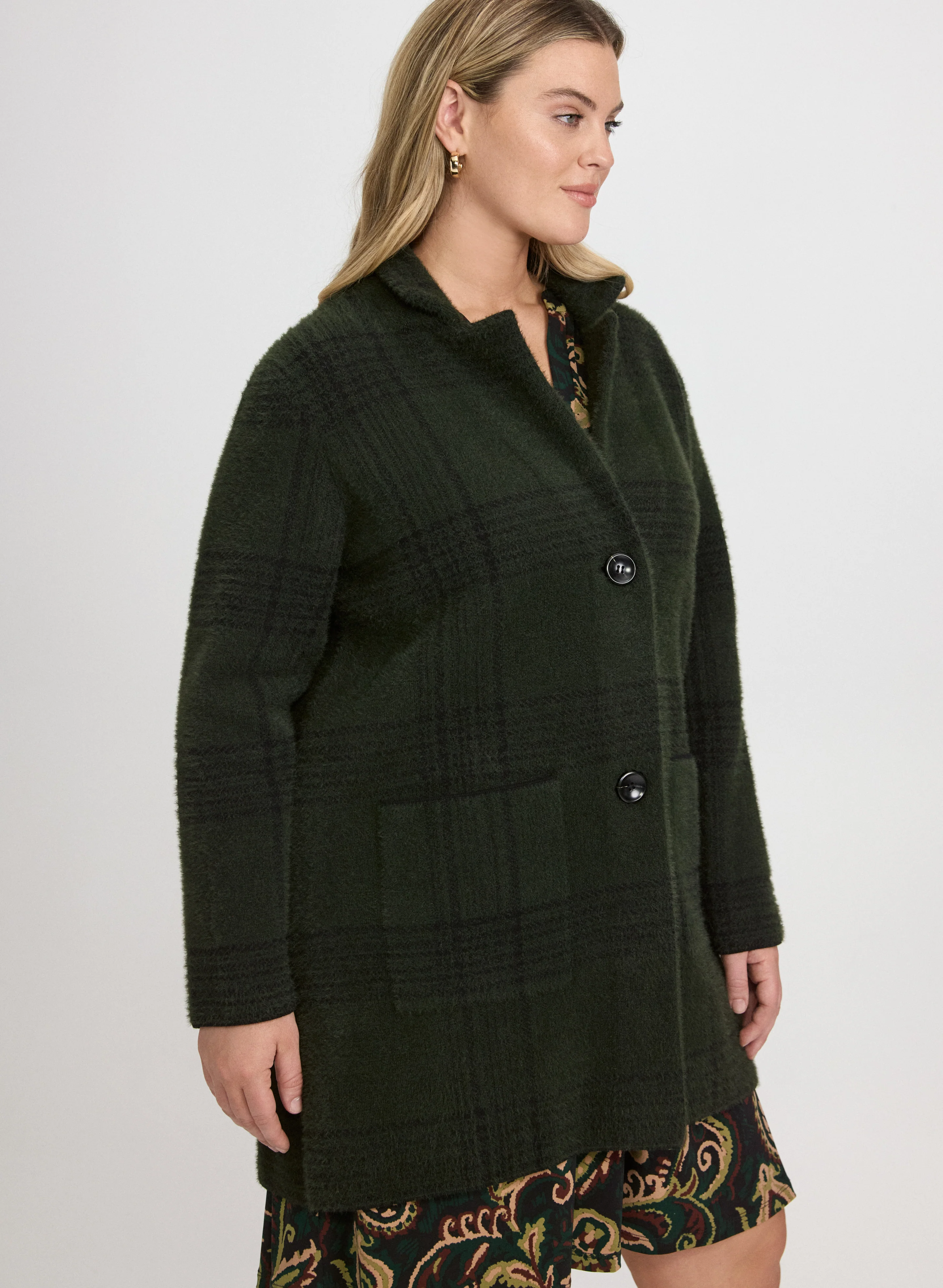 Plaid Coatigan - Image 8