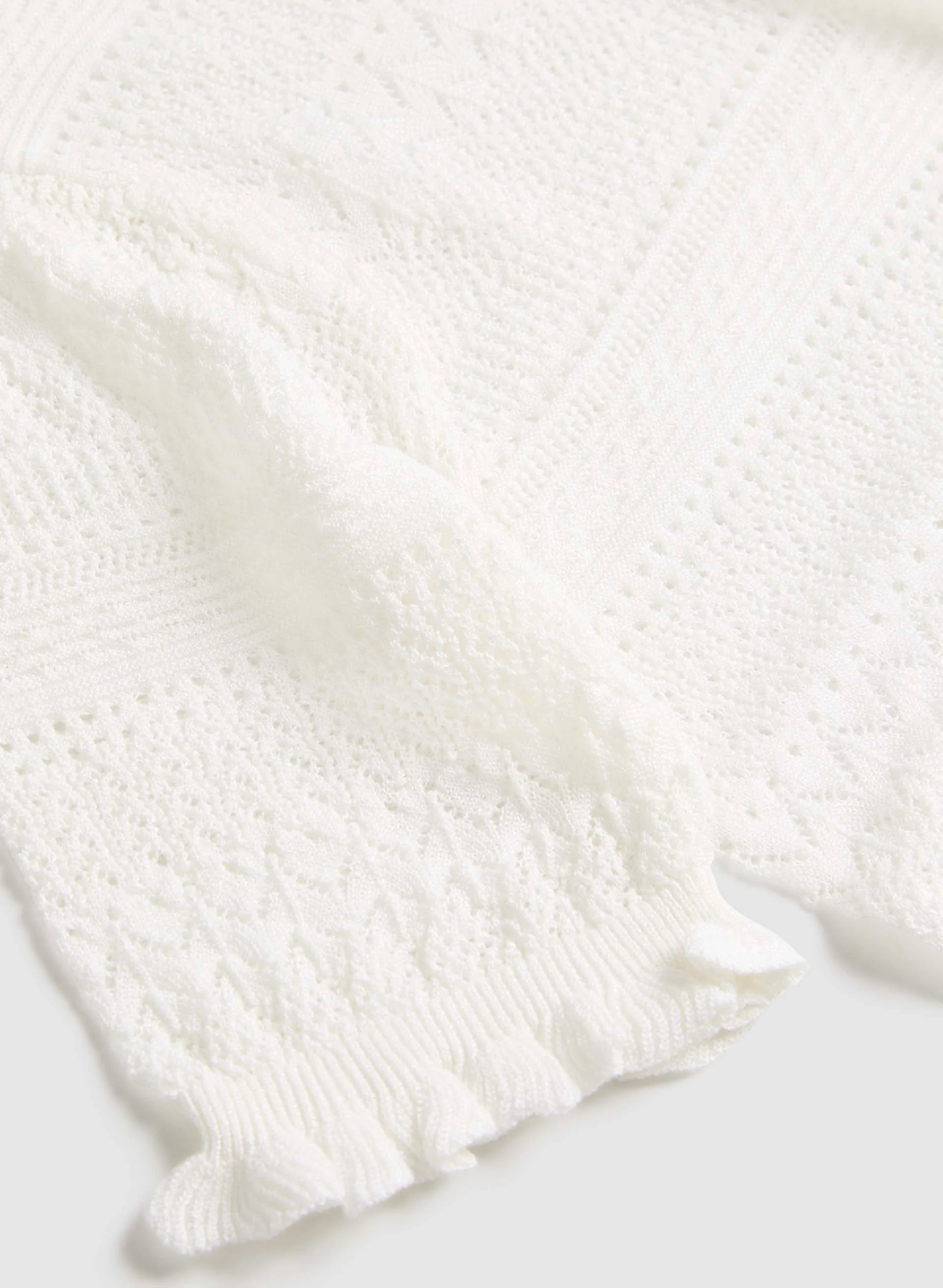 Pointelle Knit Top - Image 7