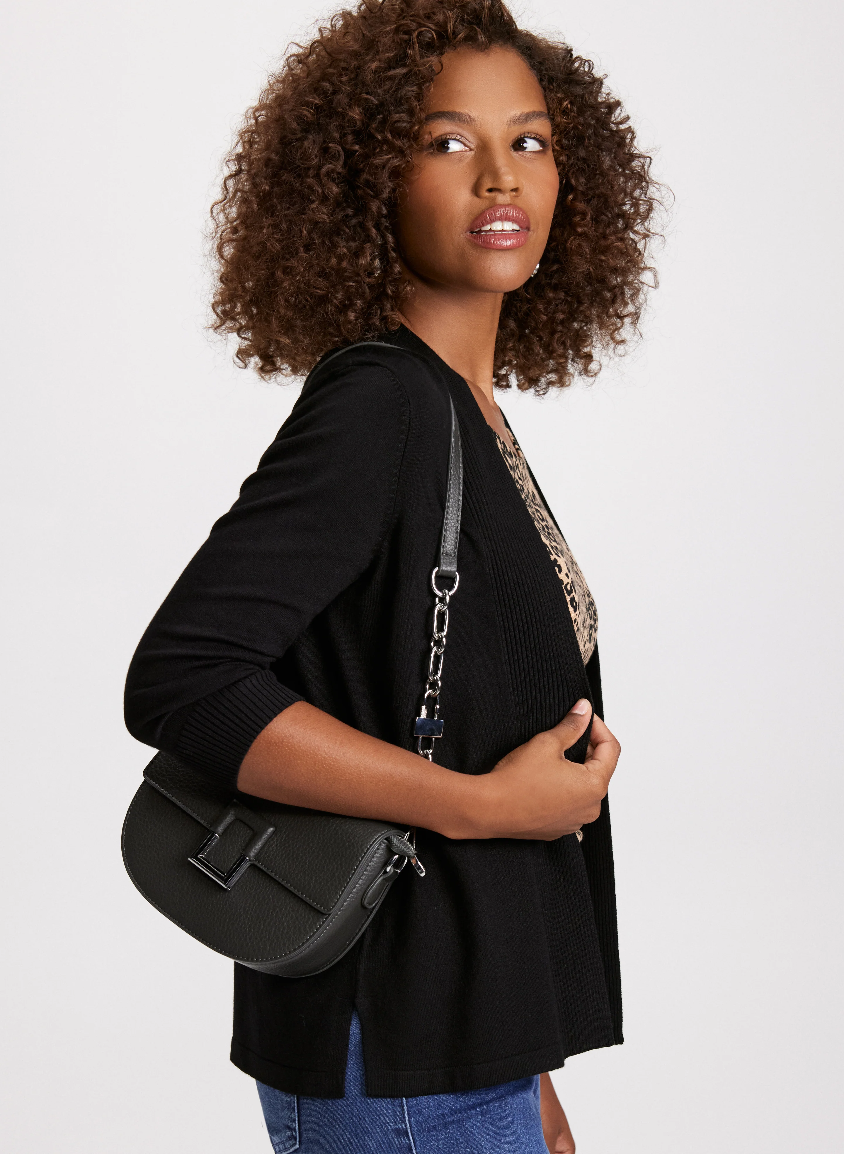 Pointelle Stitch Cardigan - Image 5