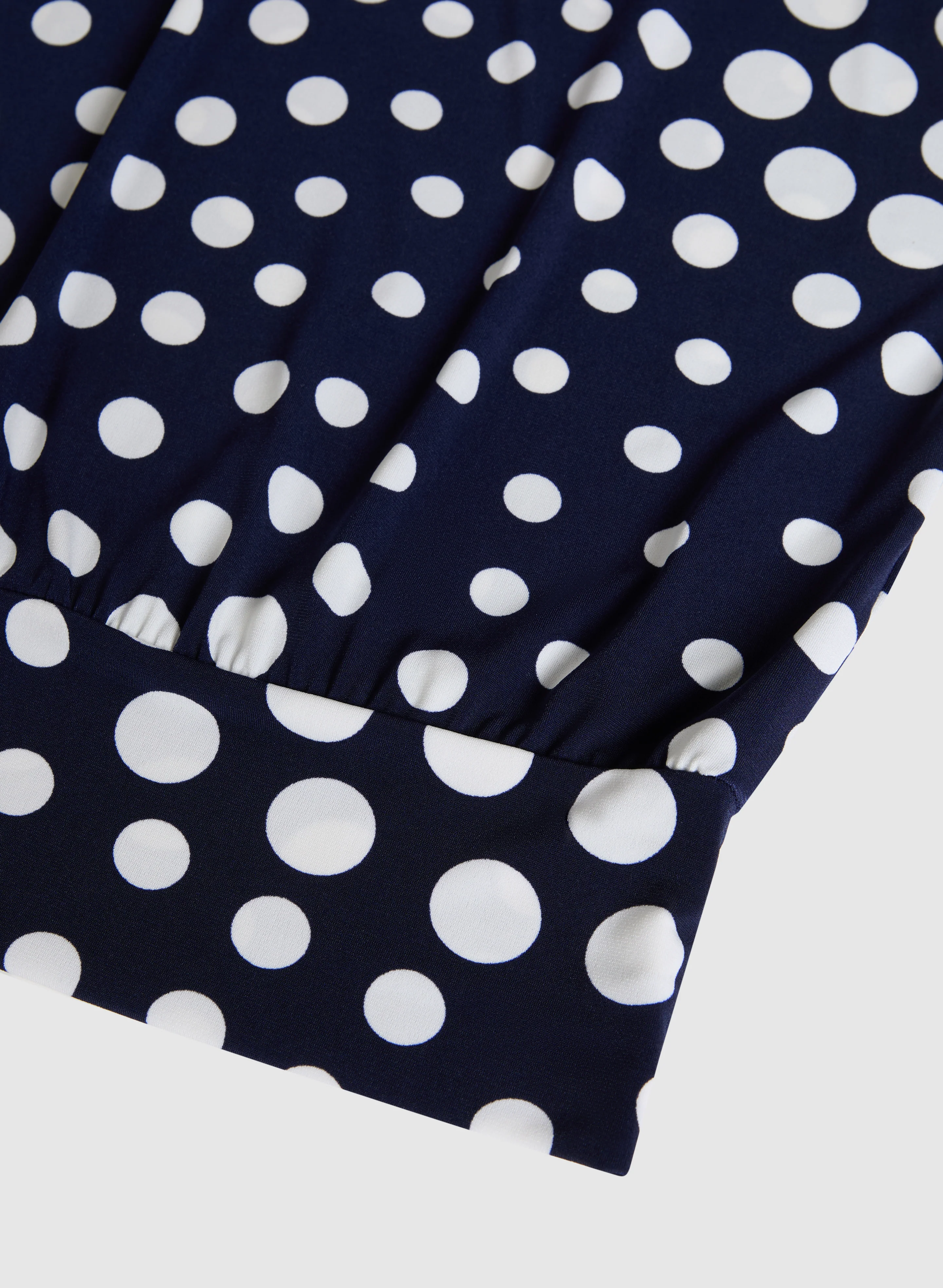 Polka Dot Print Top - Image 7