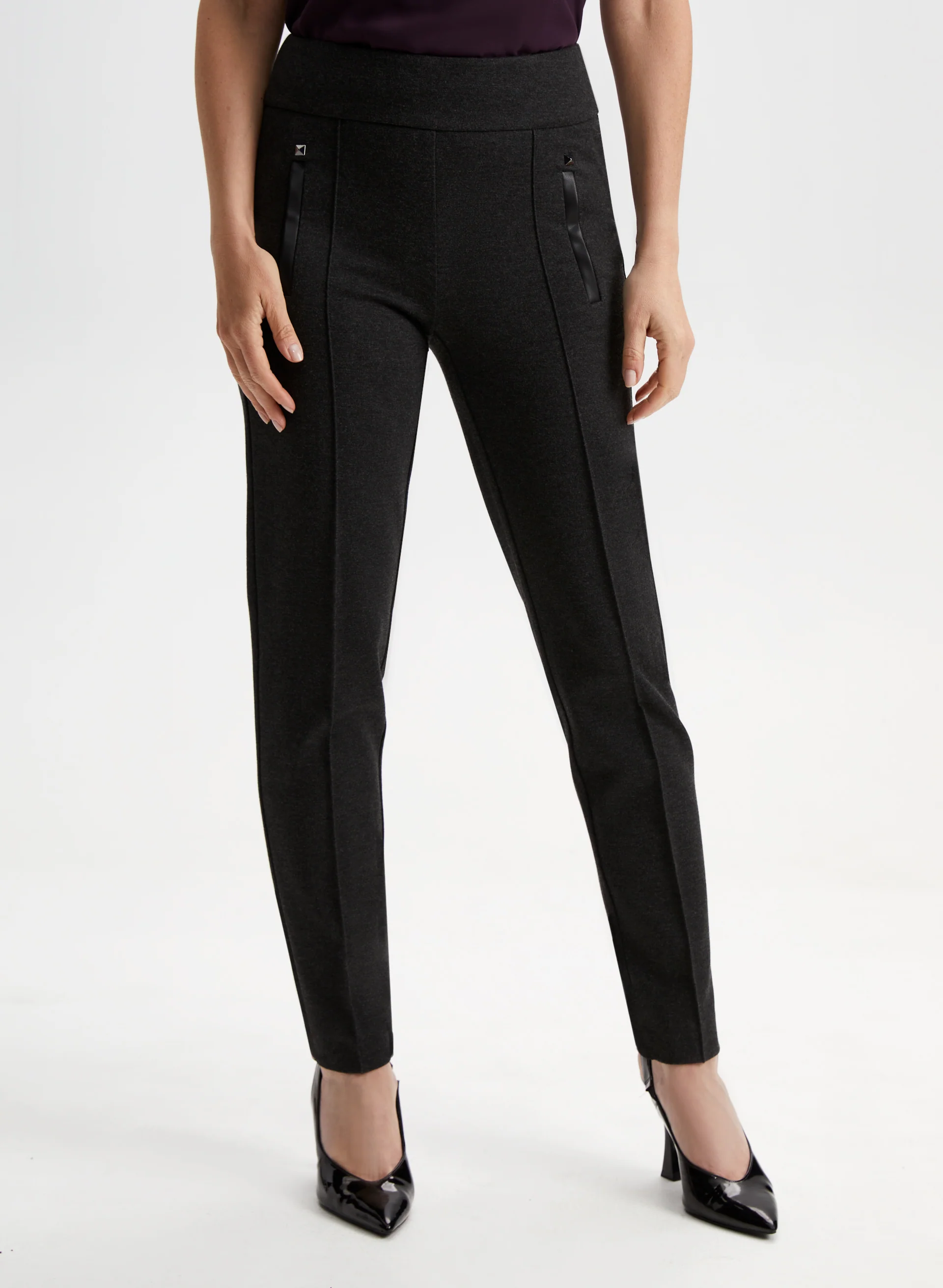 Sofia Pull-On Slim Leg Pants - Tall