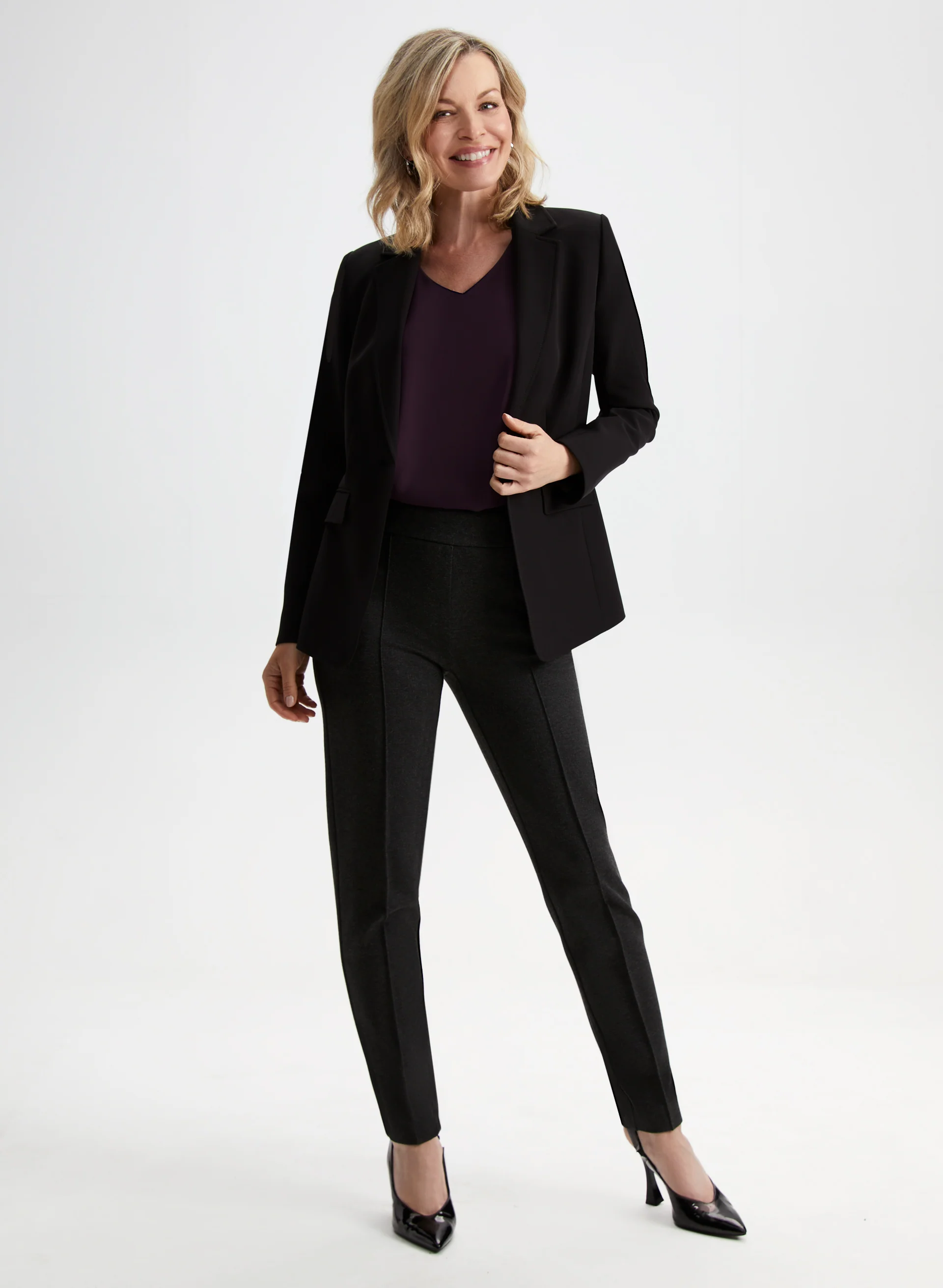 Sofia Pull-On Slim Leg Pants - Tall - Image 3