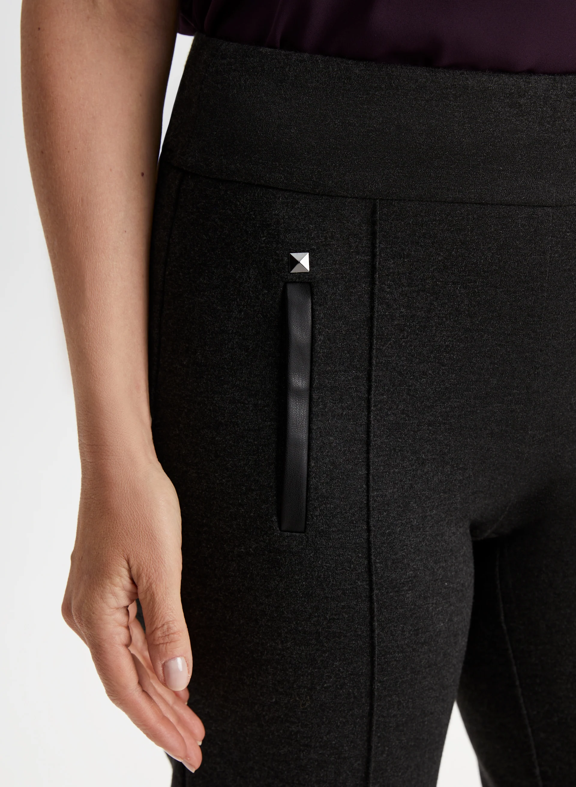 Sofia Pull-On Slim Leg Pants - Tall - Image 4